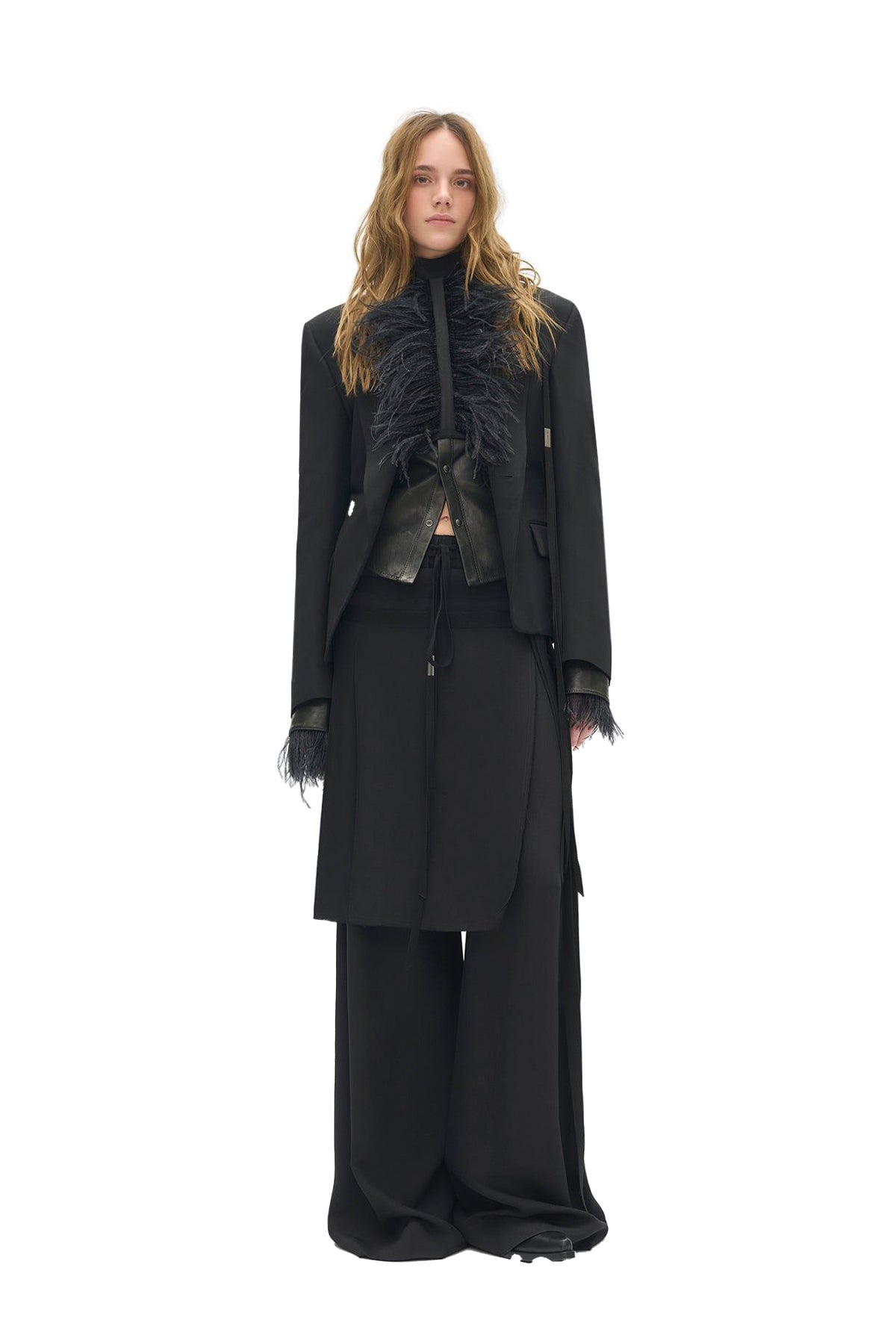 Marke Belted Apron Pants