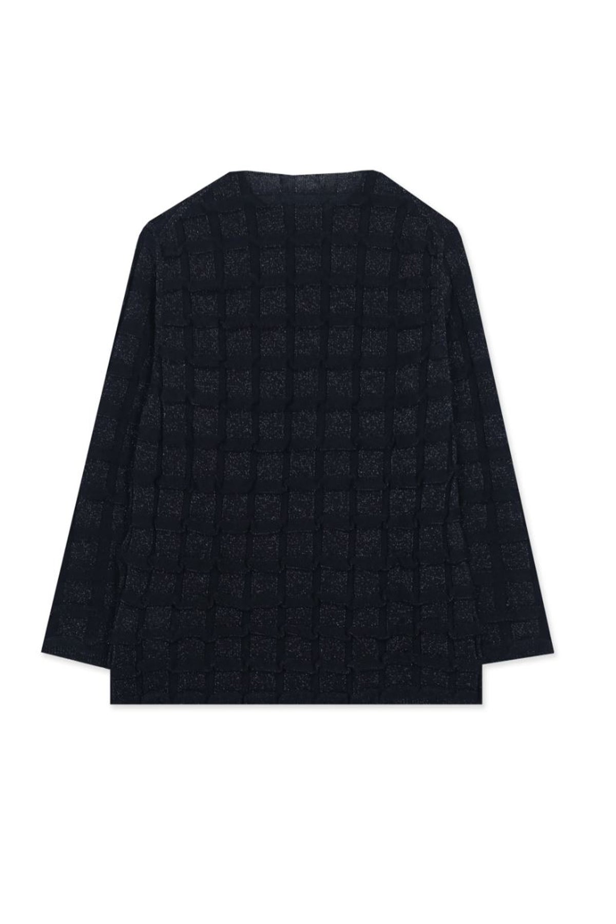 Checkerboard Lurex Sweater