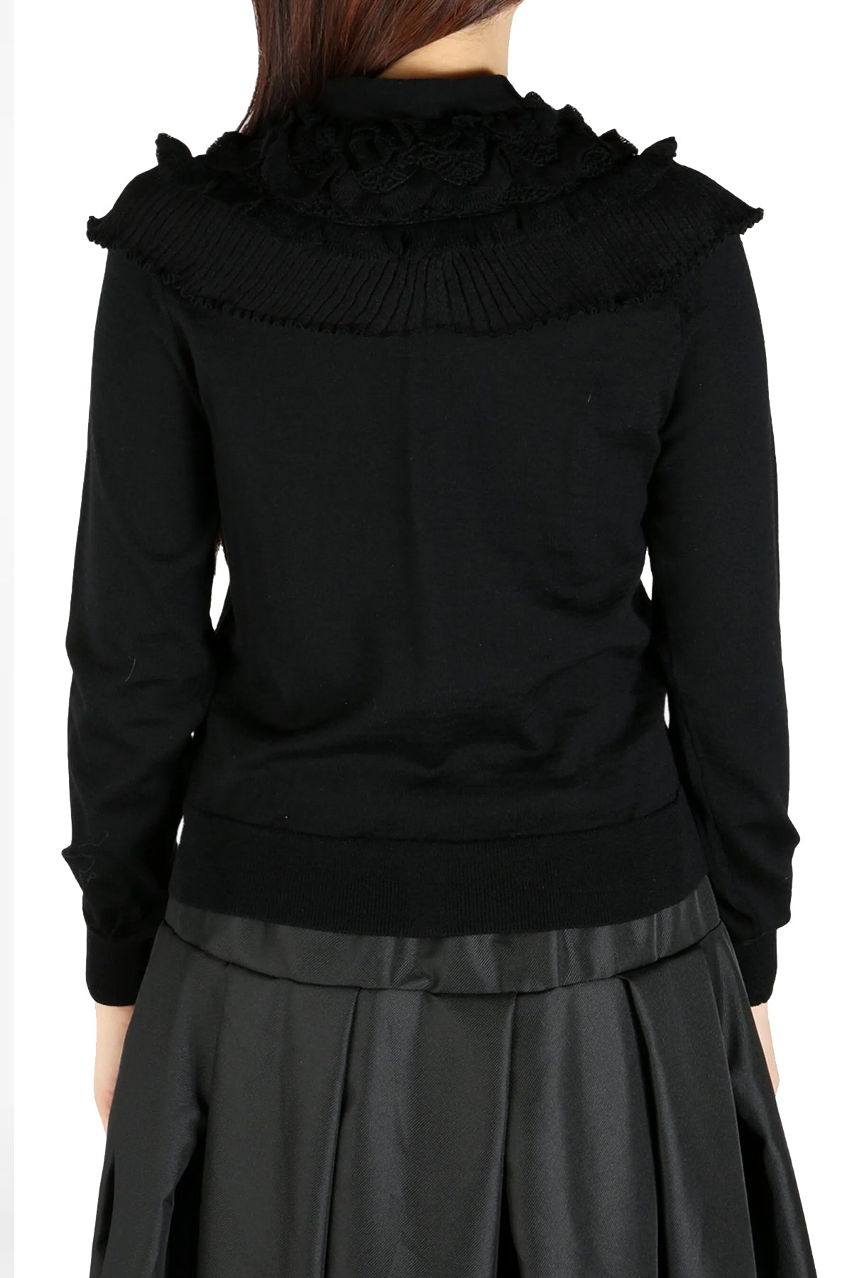 Detached Collar Cardigan