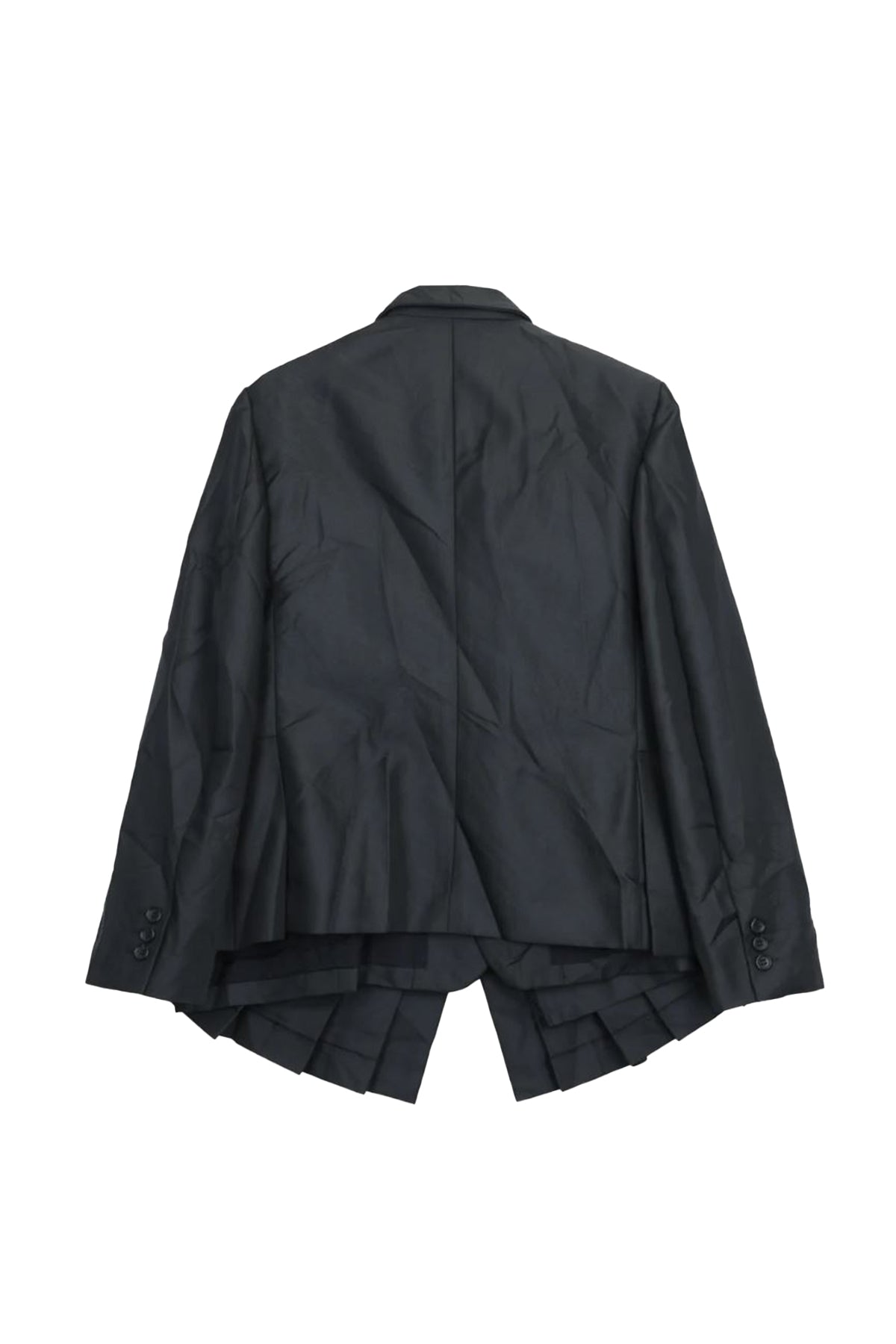 Detached Pleat Hem Jacket