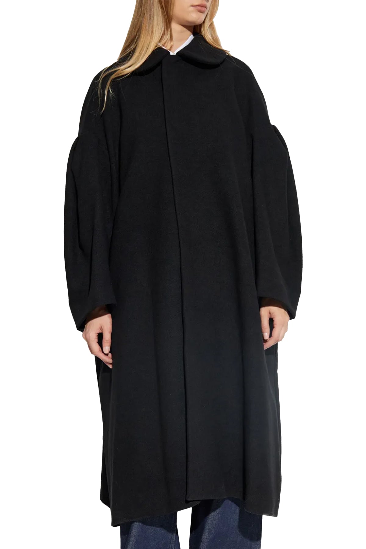 Balloon Drop Sleeve Coat