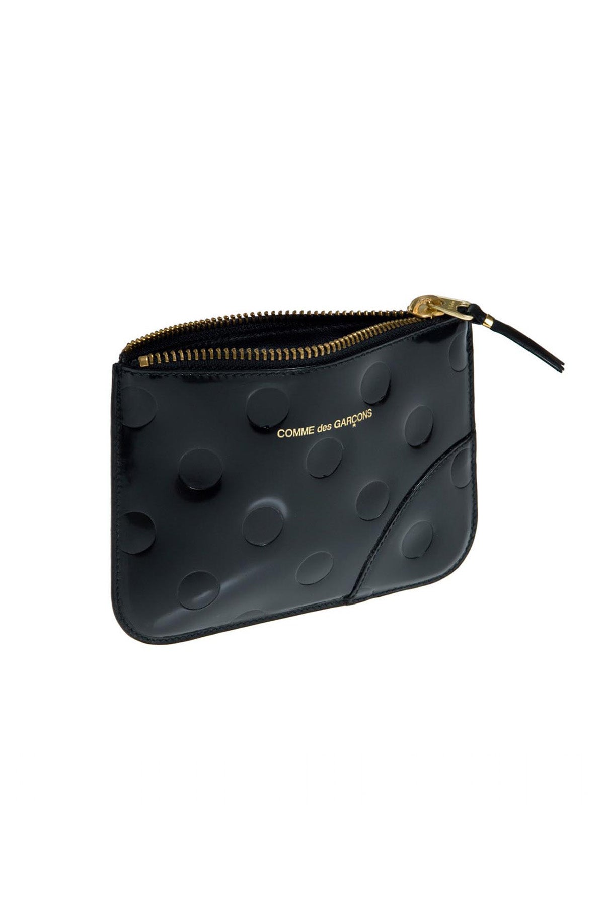 Embossed Dot Zip Purse - Small