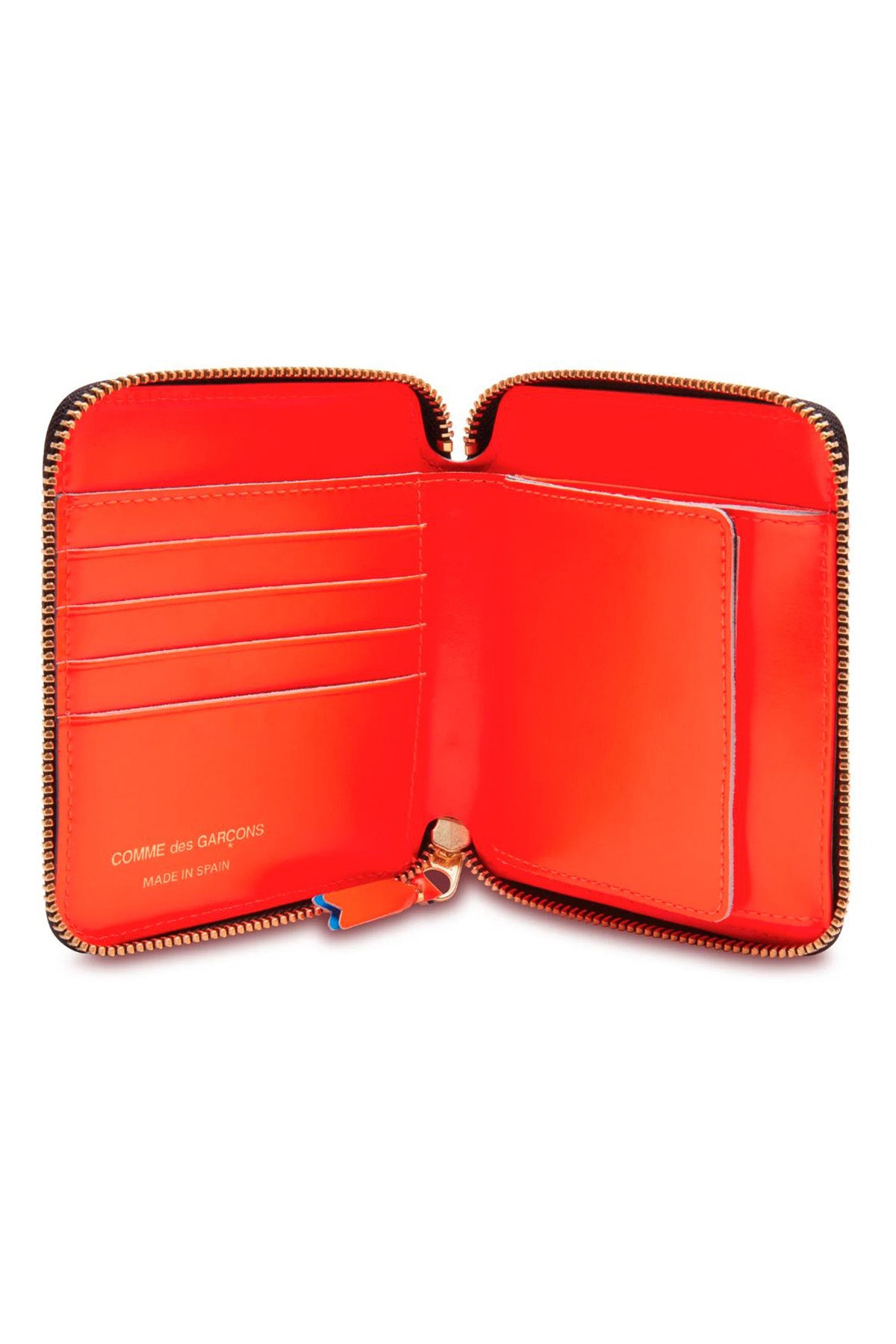 Fluro Squares Zip Wallet