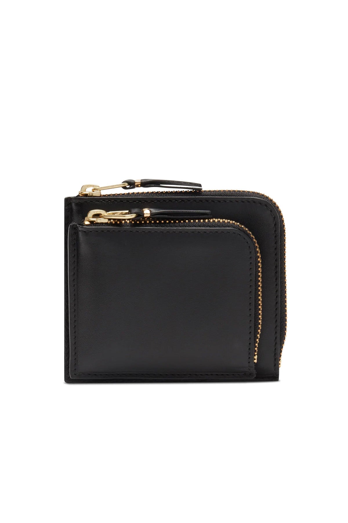 Outside Pocket Corner Zip Wallet
