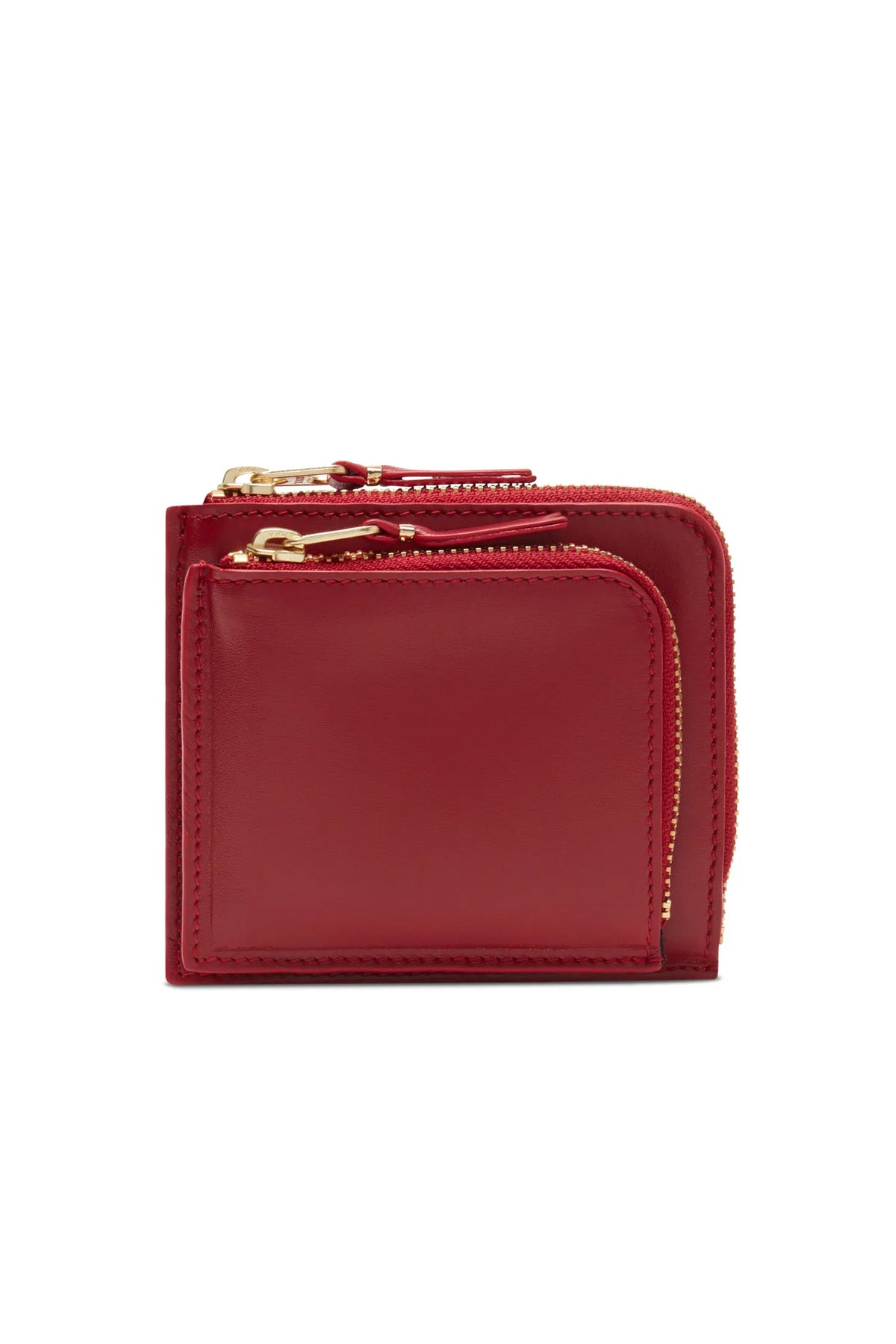 Outside Pocket Corner Zip Wallet
