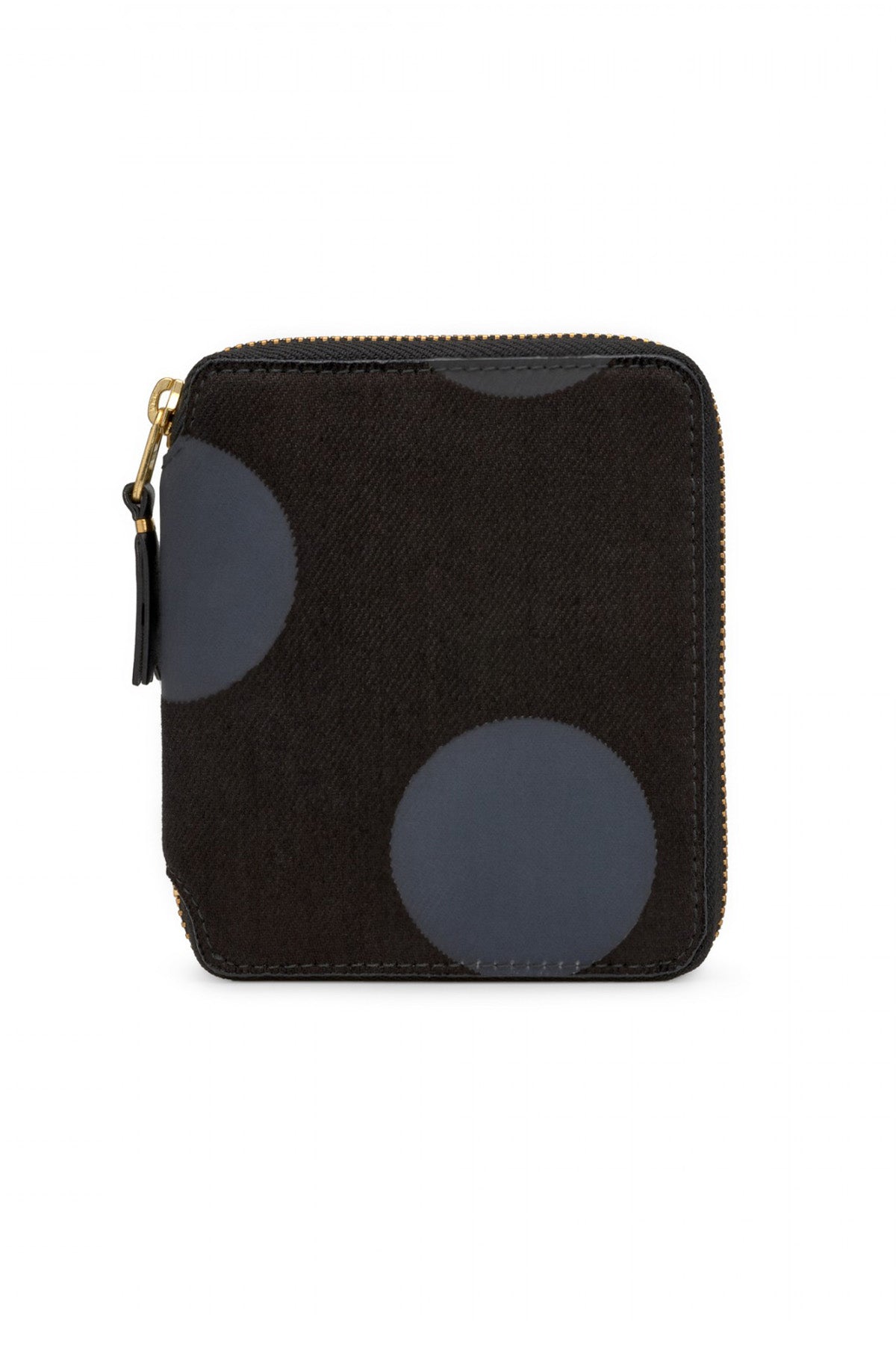 Rubber Dot Zip Wallet