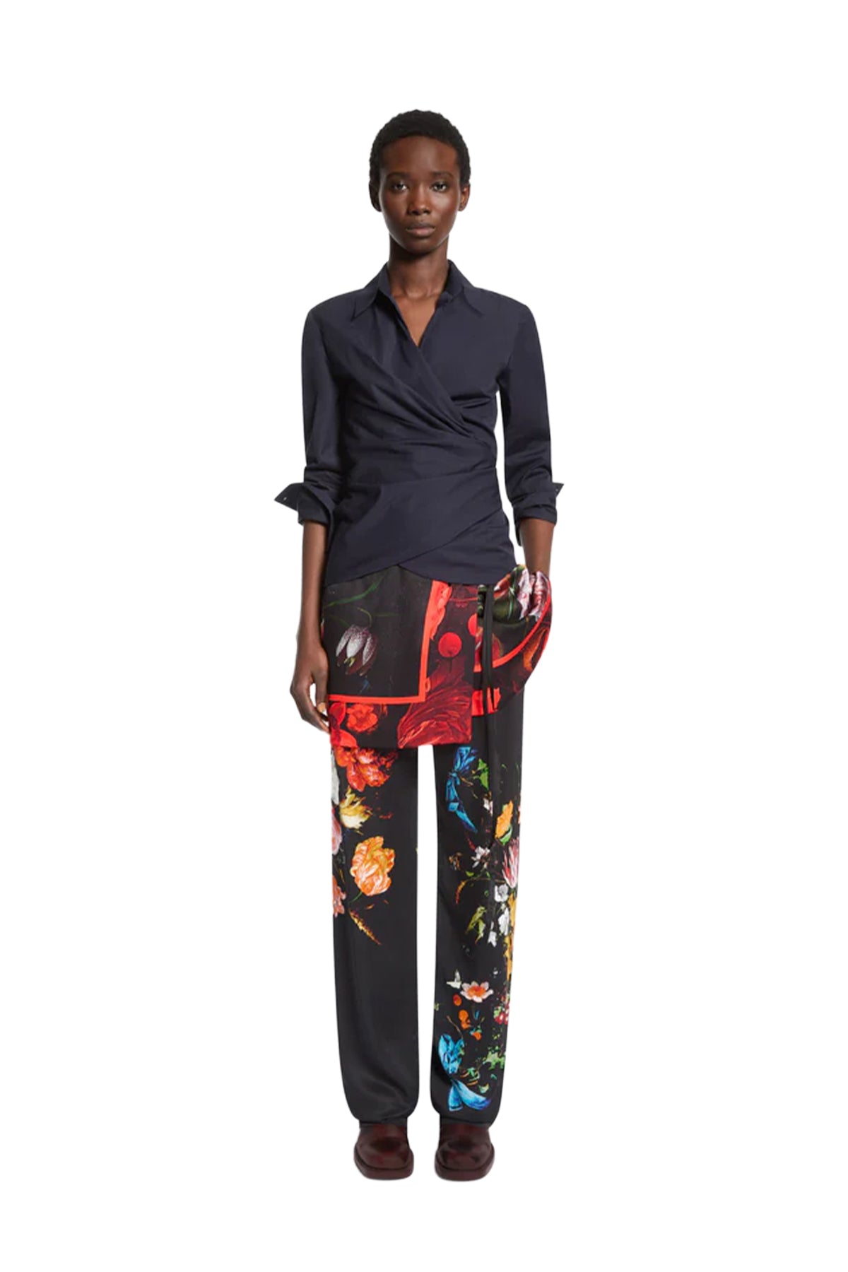Gabrinas Bouquet Double Wrap Skirt