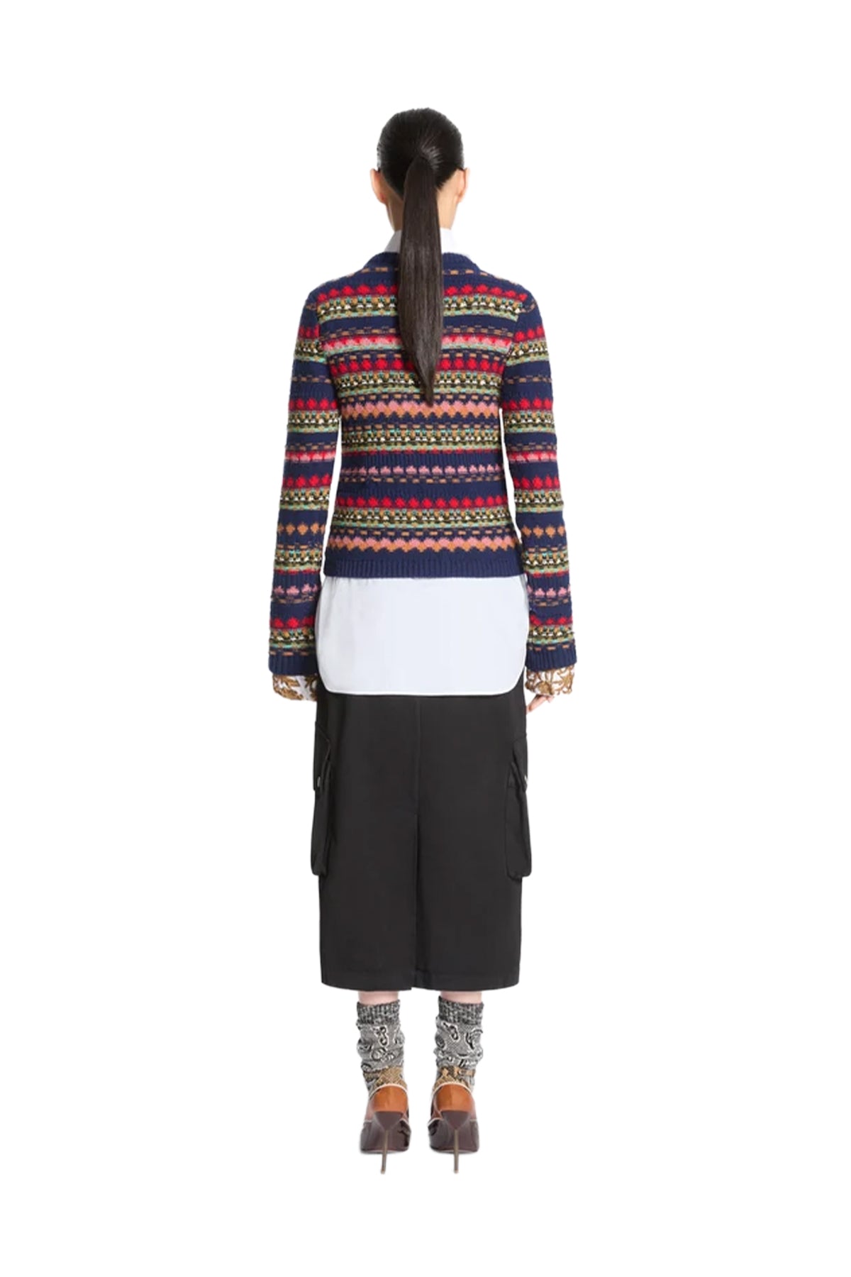 Tedd Reverse Knit Sweater