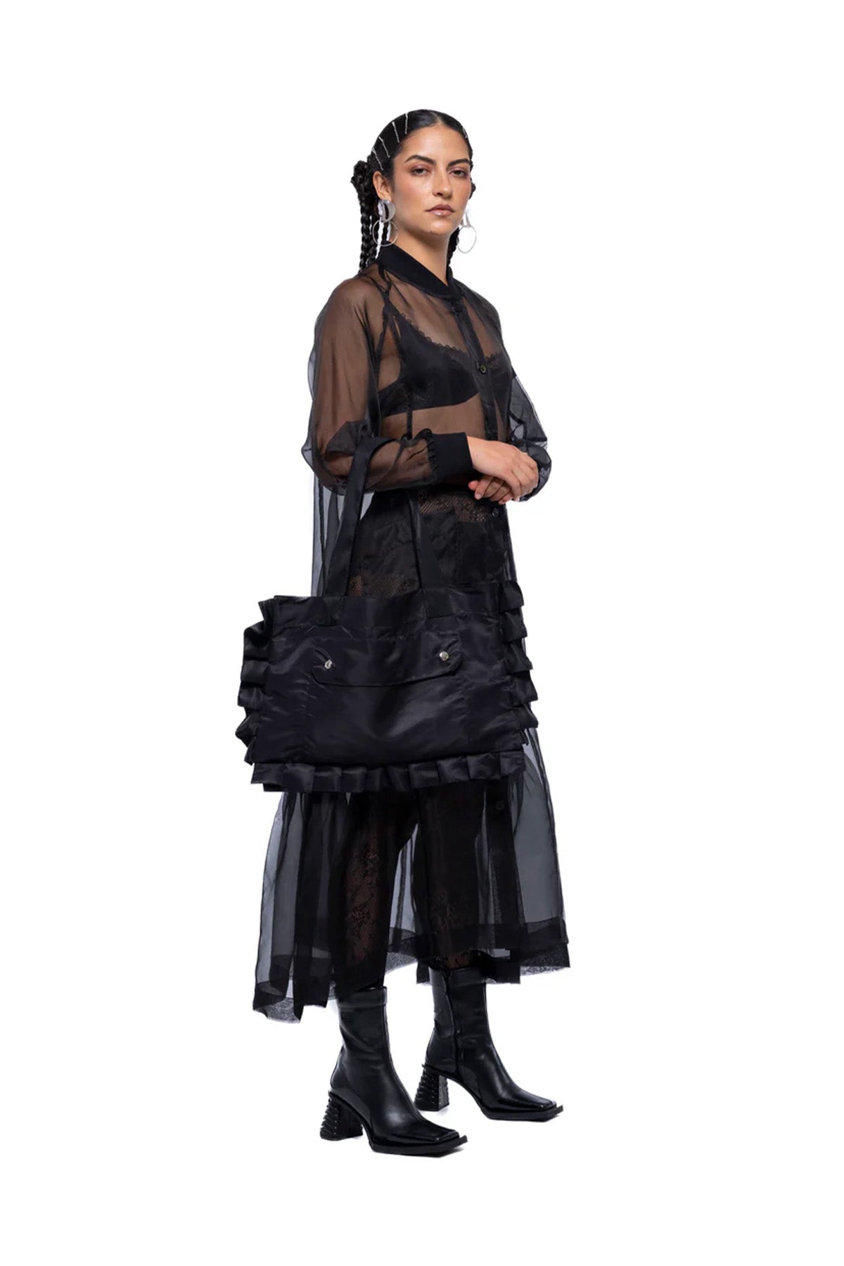 Frill Mini Tote Bag