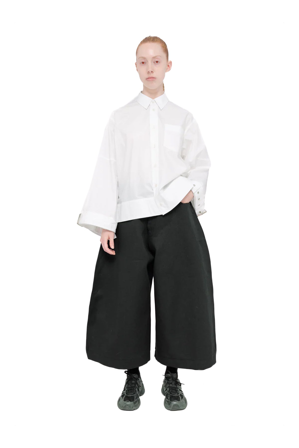 Belted Cuff Shirt