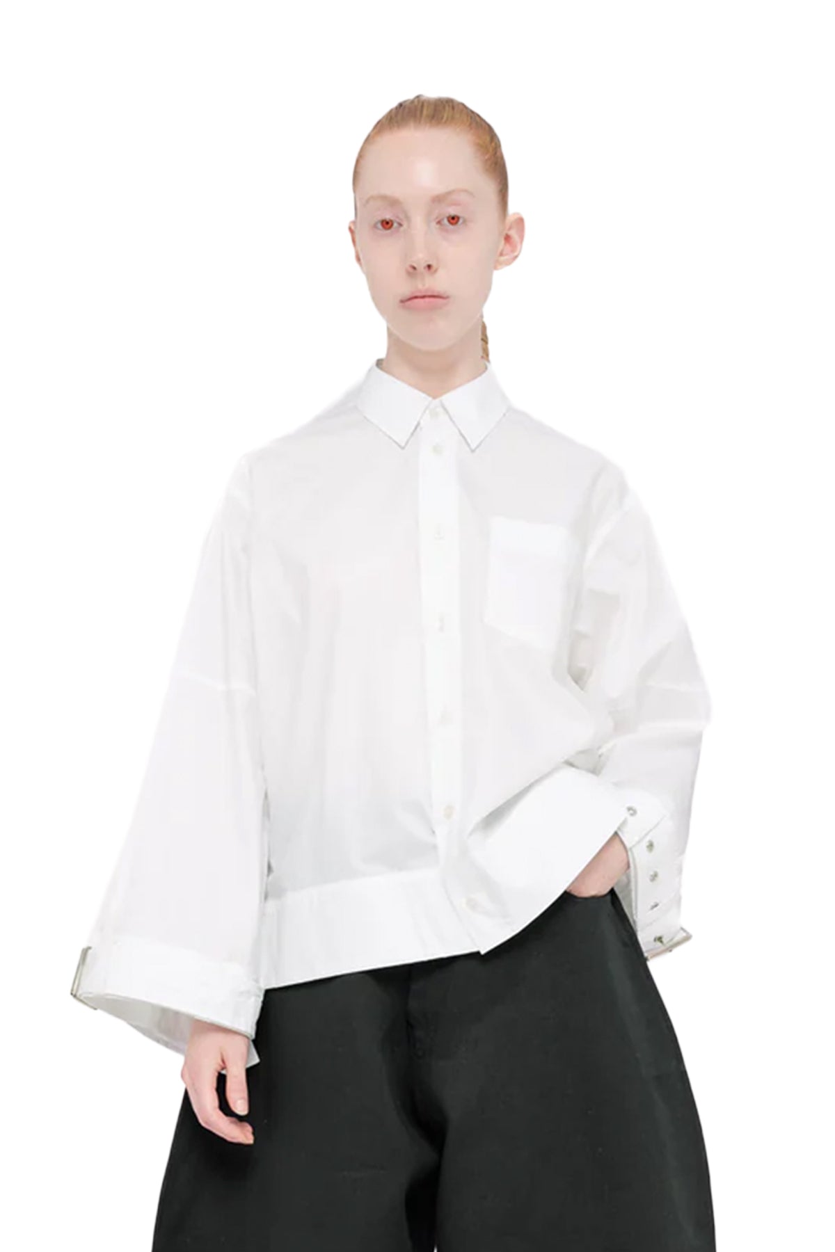Belted Cuff Shirt
