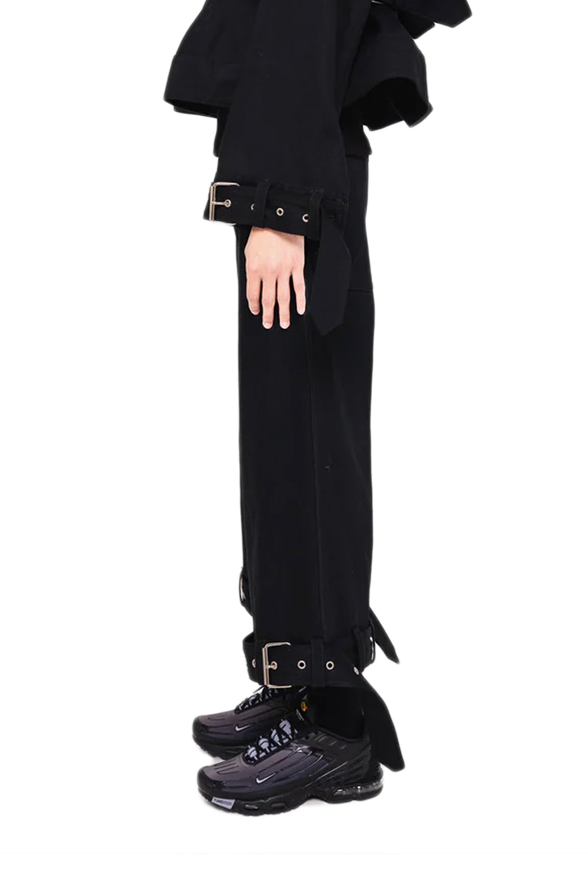 Cropped Denim Pants