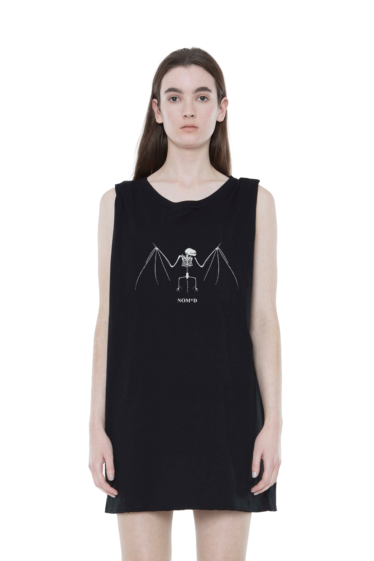 Bat Skeleton Tank Dress