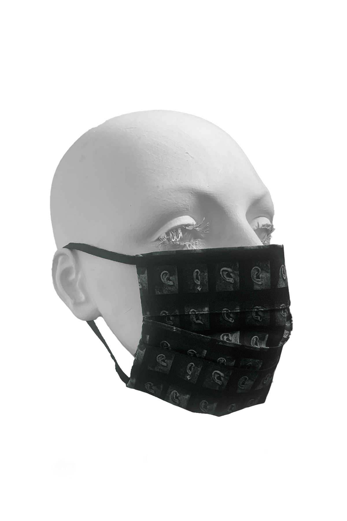 Ear Print Mask