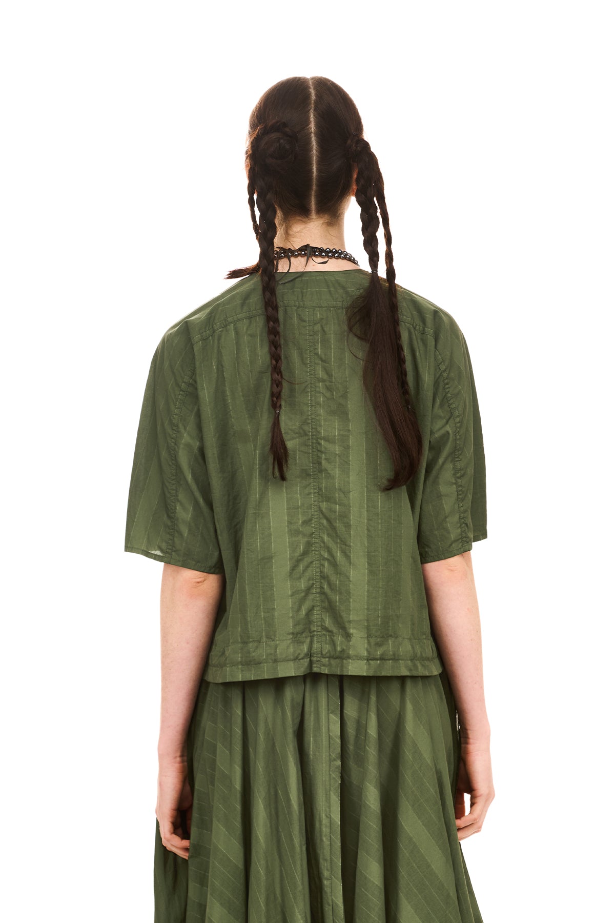 Grid Blouson