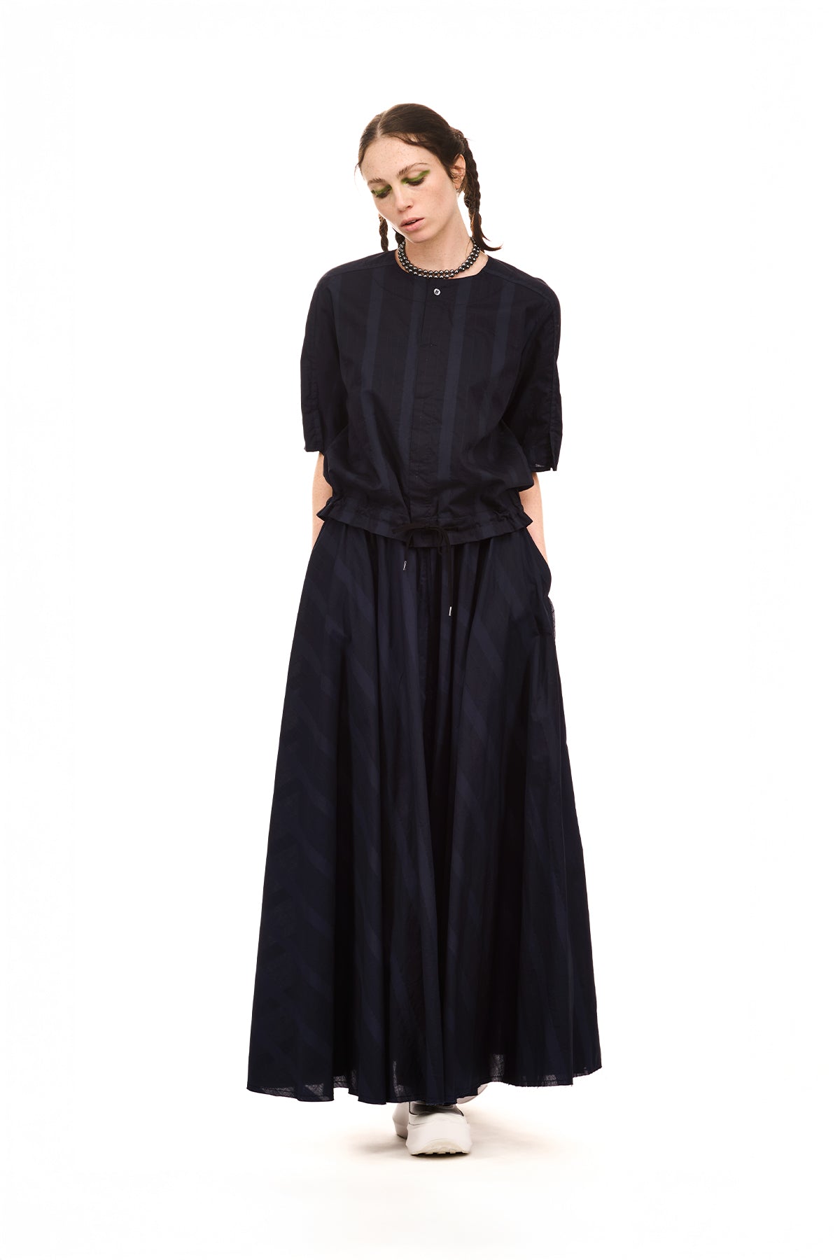 Grid Blouson