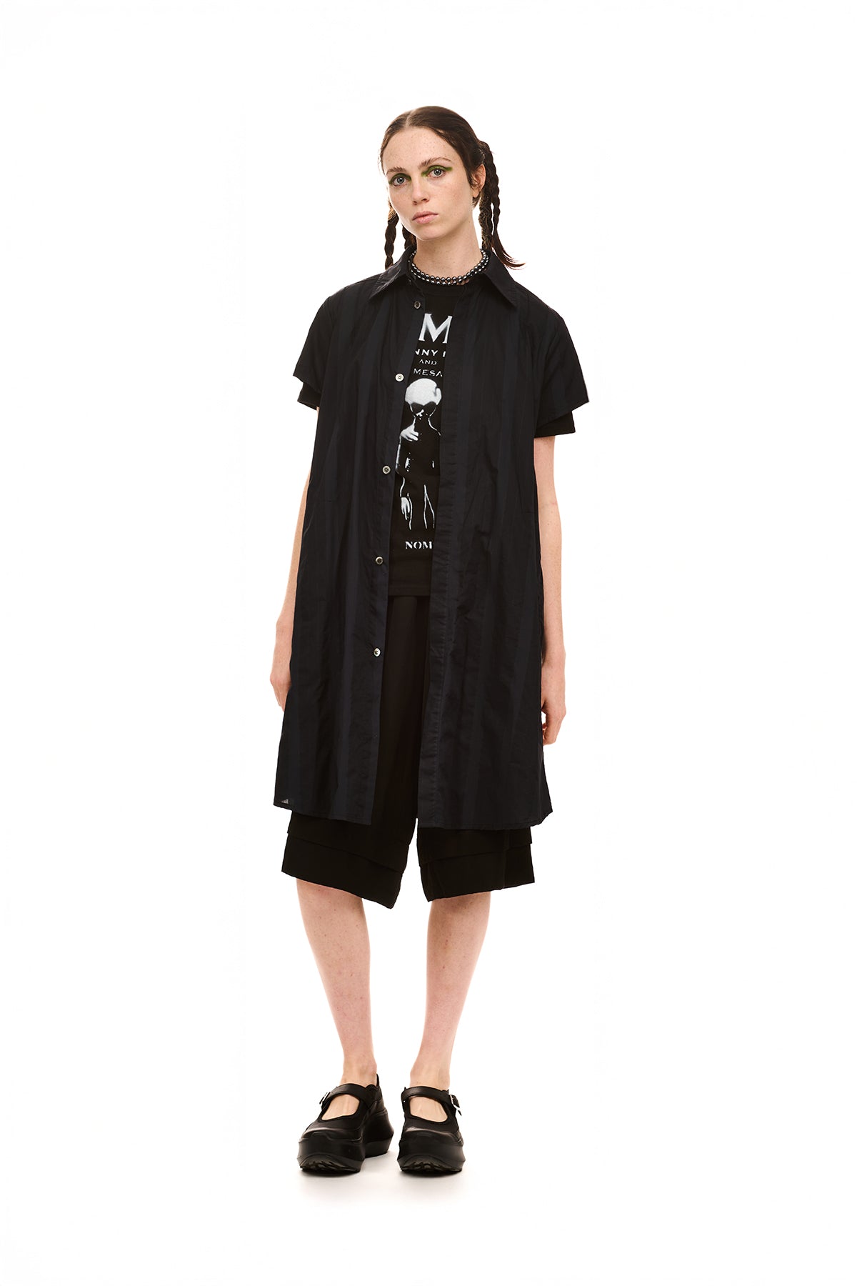 Grid Shirt Dress
