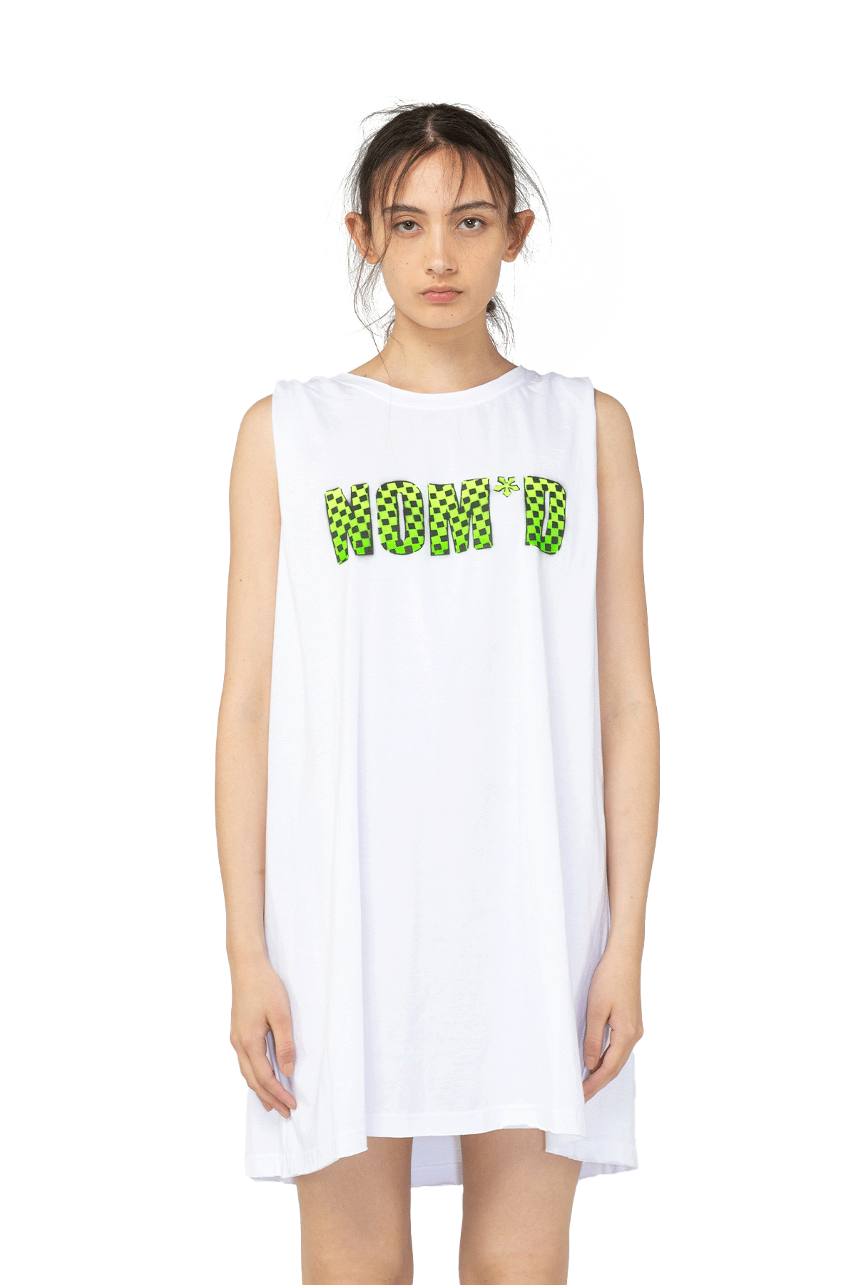 New Checkerboard Tank Dress