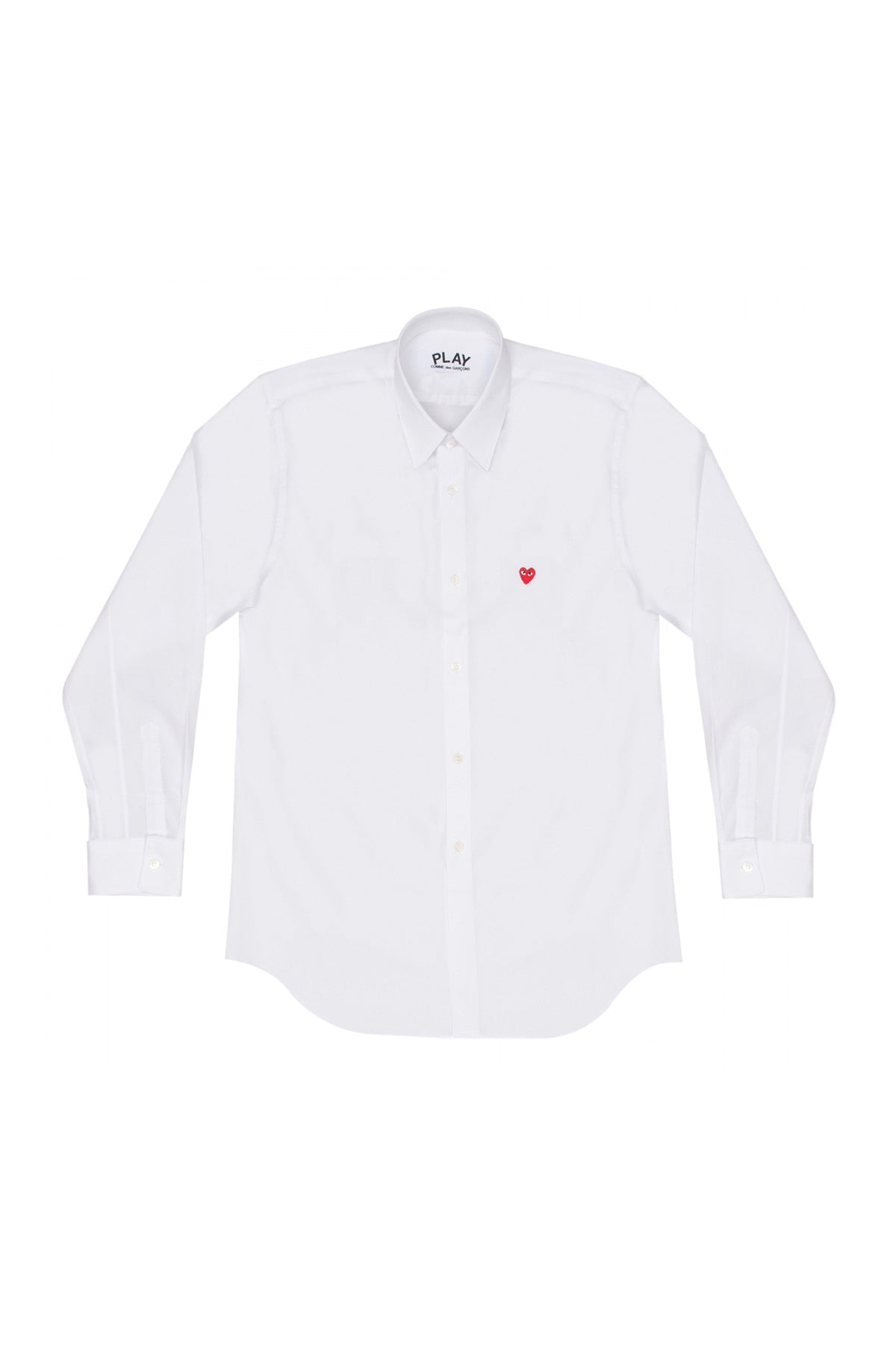 Mens Shirt - Small Red Heart