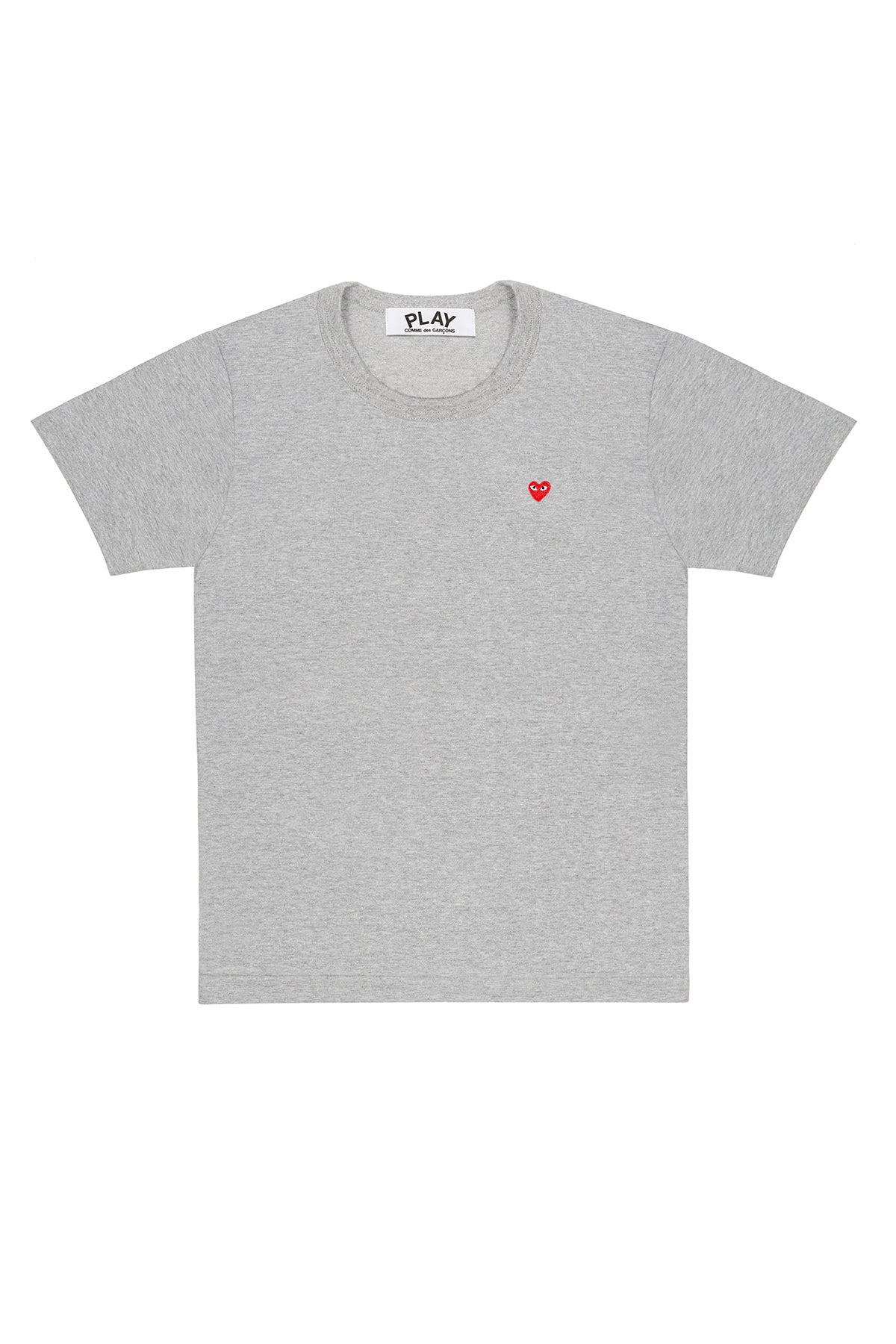 Mens Tee - Small Red Heart