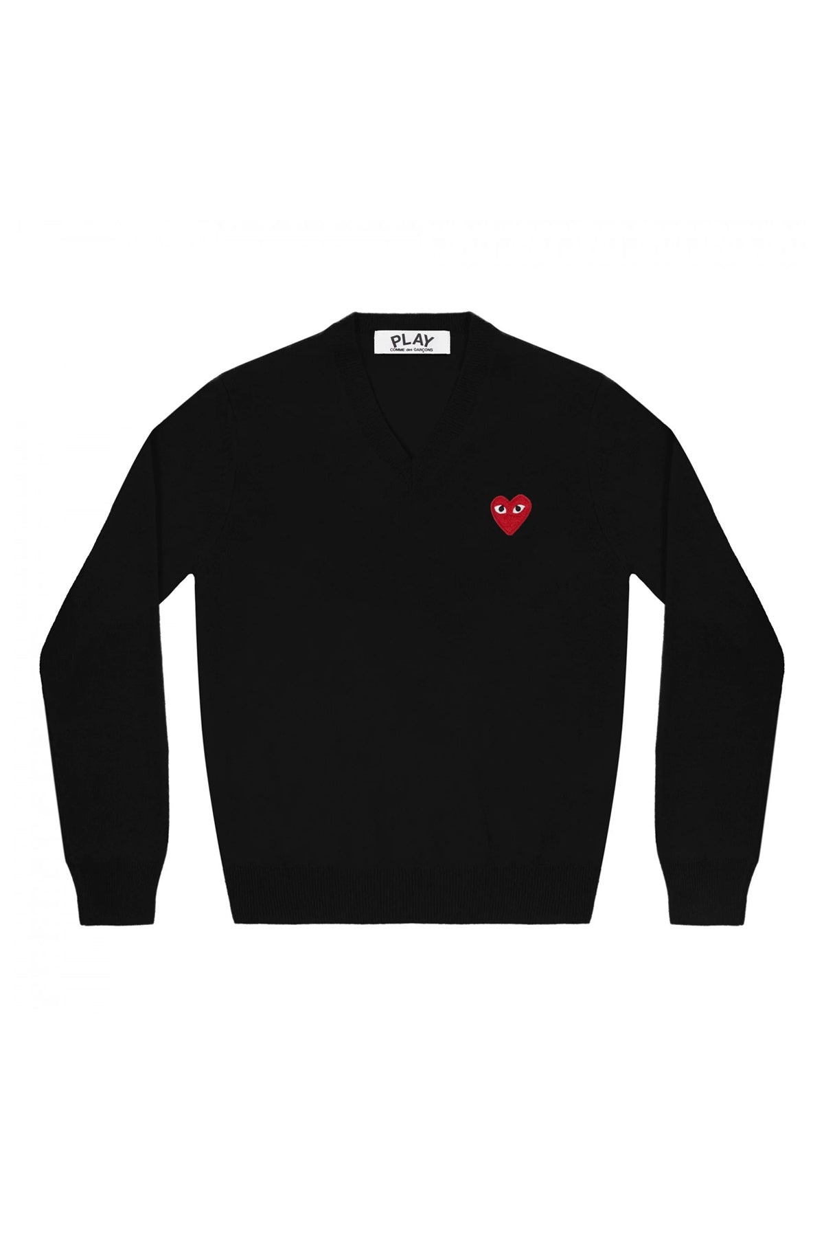 Mens V-Neck Sweater - Red Heart