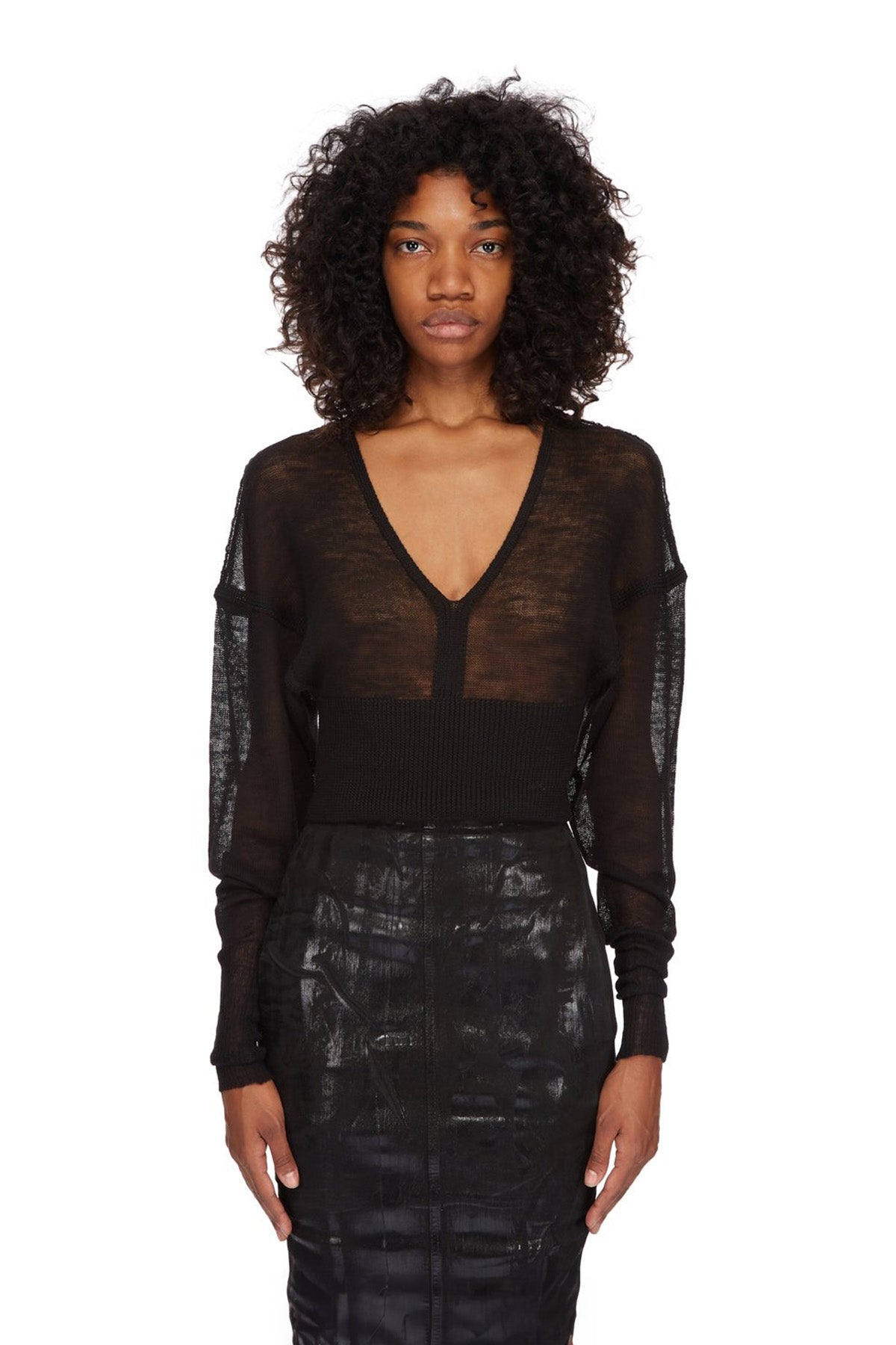 L/S V Top