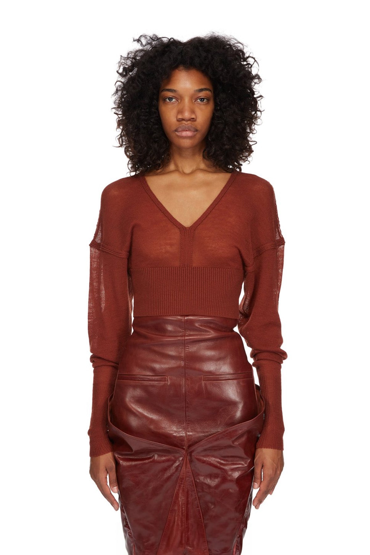 L/S V Top