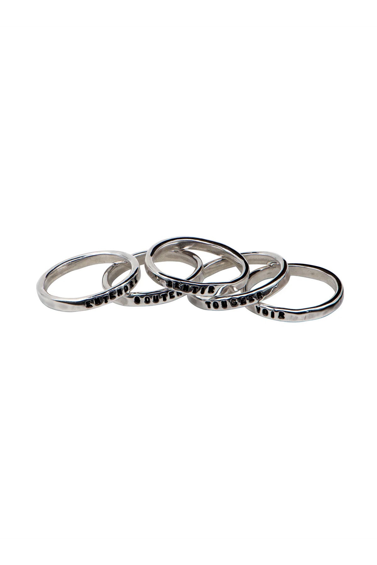 Ring Set 5 Senses - Fine