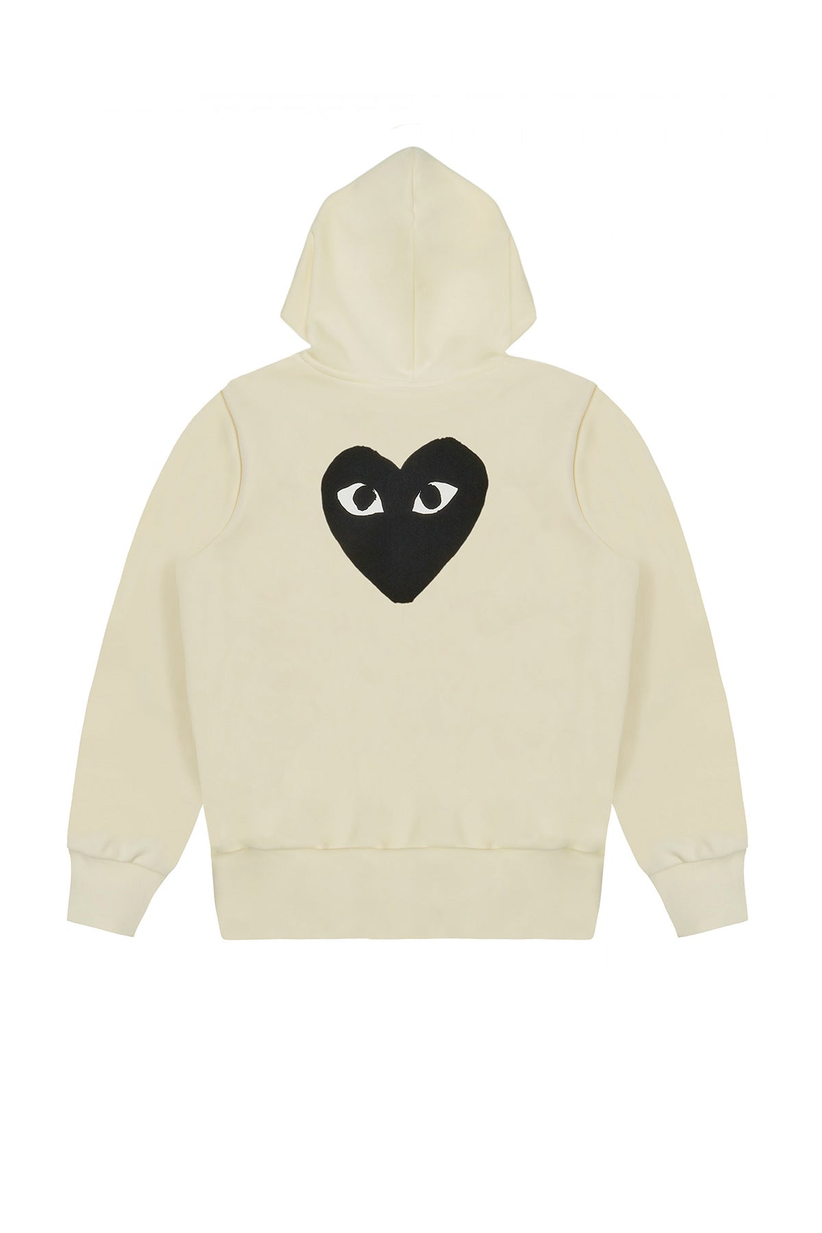 Wms Zip Hoodie - Big Black Heart