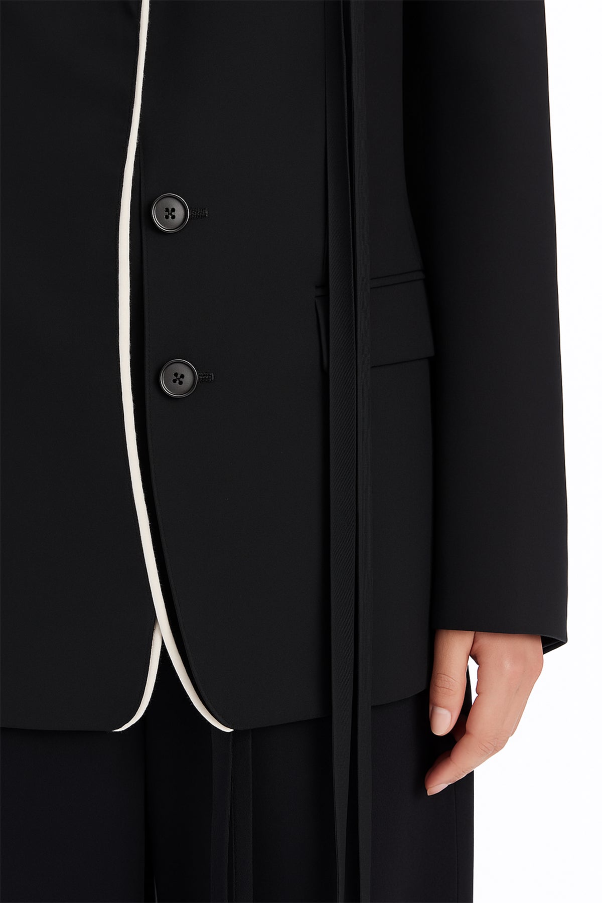 Elona Fitted Tailored Jacket