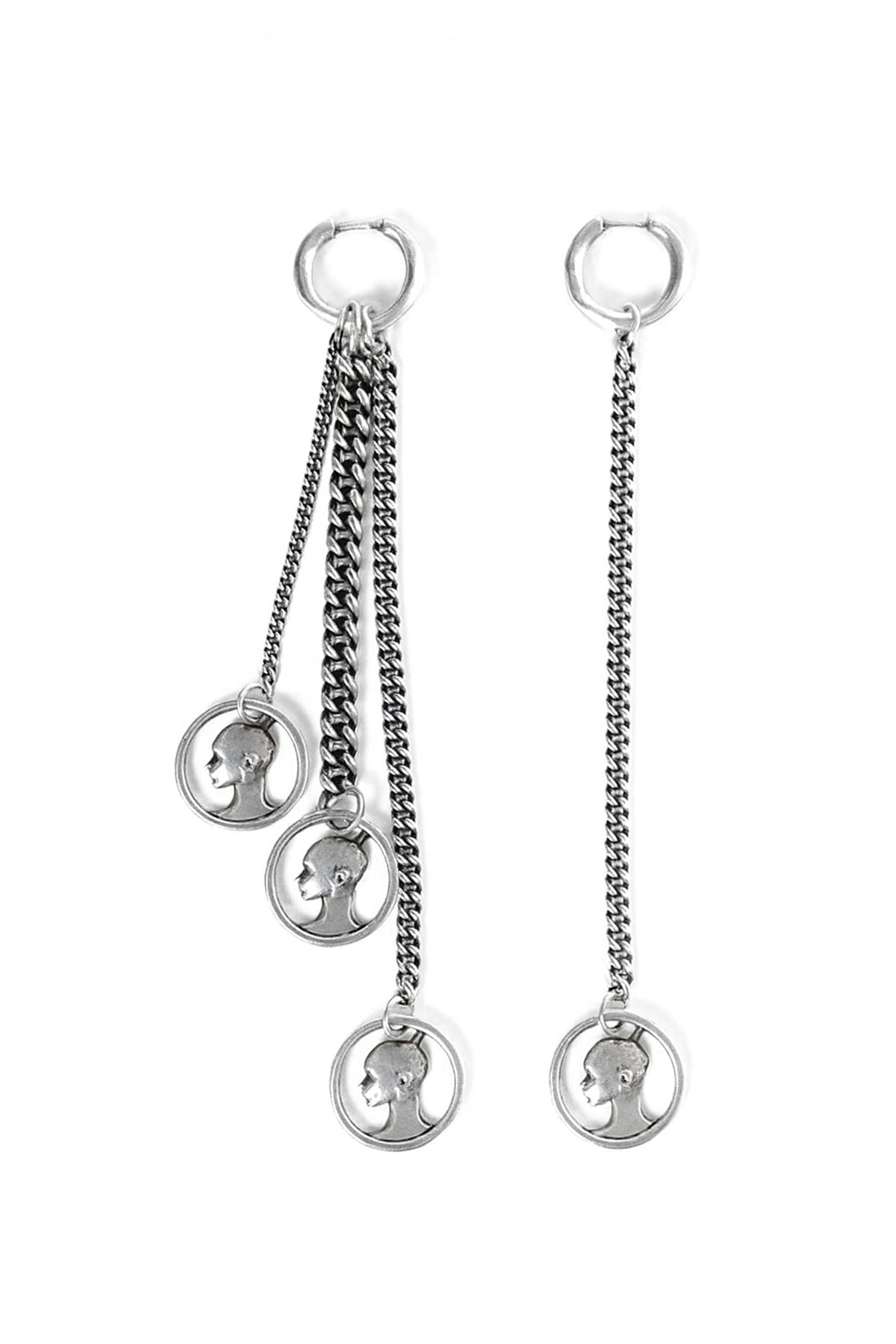 Ebby Coin Signet Earrings
