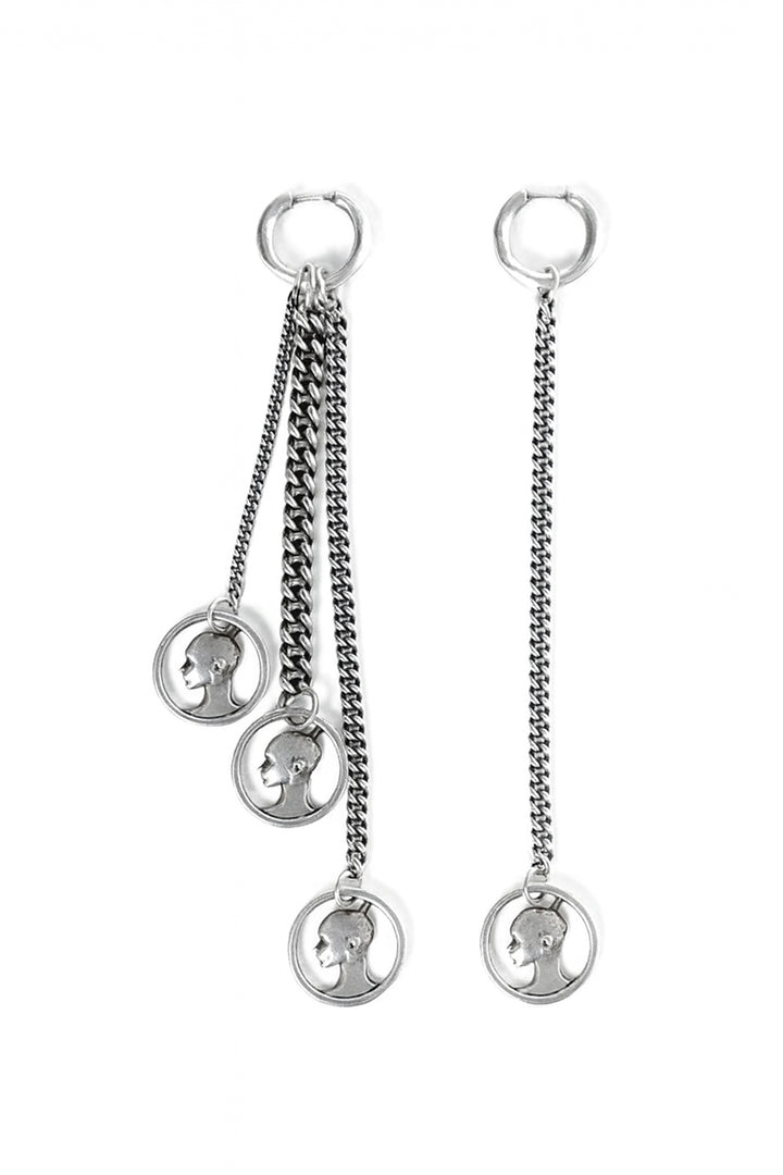 Ebby Coin Signet Earrings