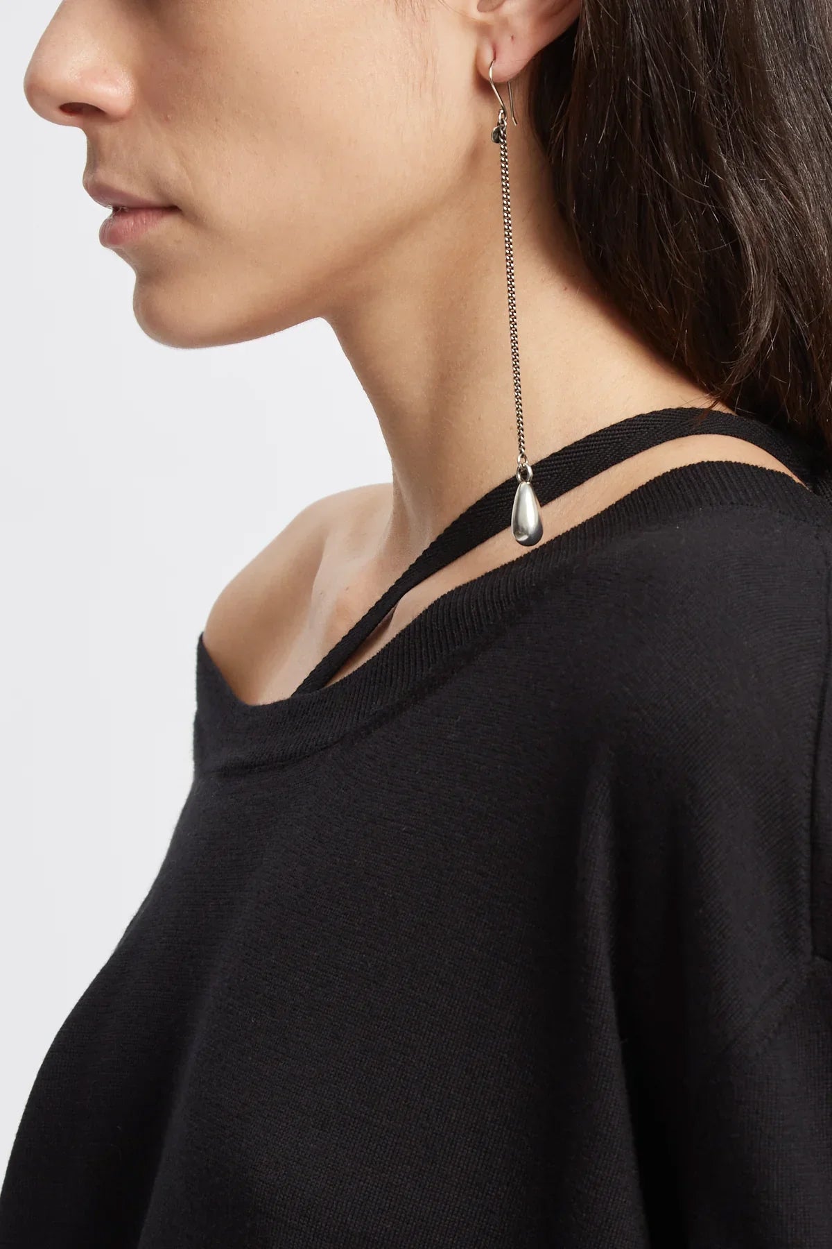Judith Pearl + Chain Earrings