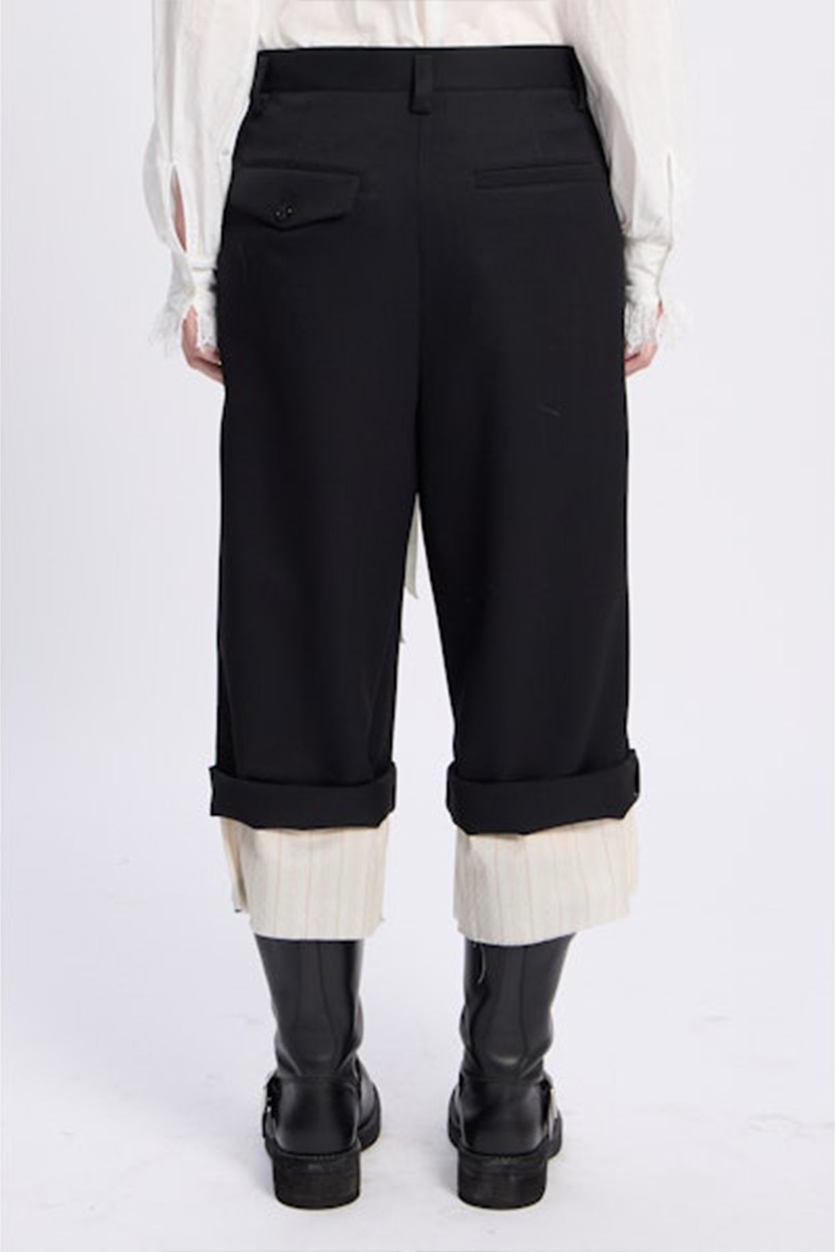 Helse Wide Leg Cropped Trousers