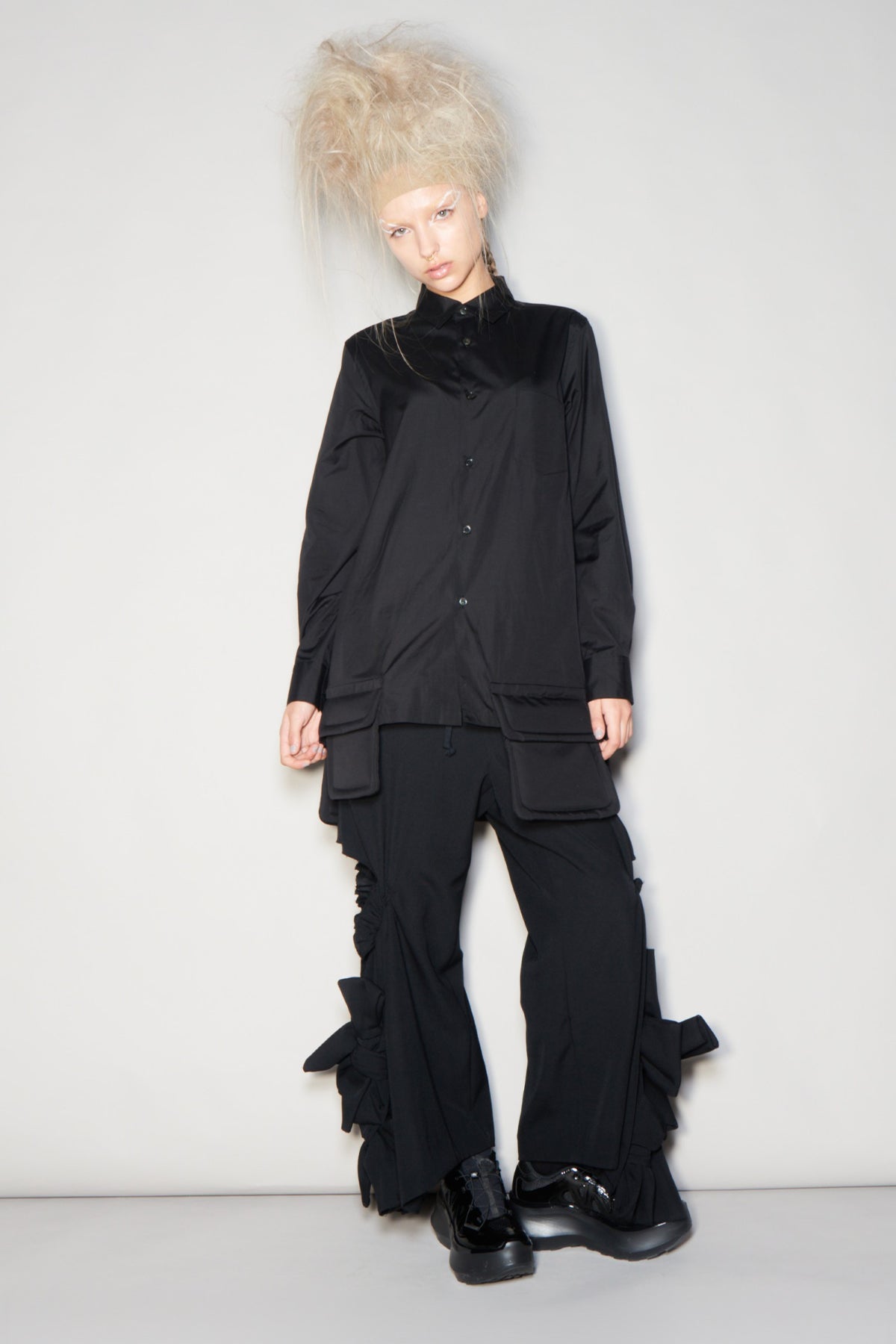 Long Padded Pocket Shirt