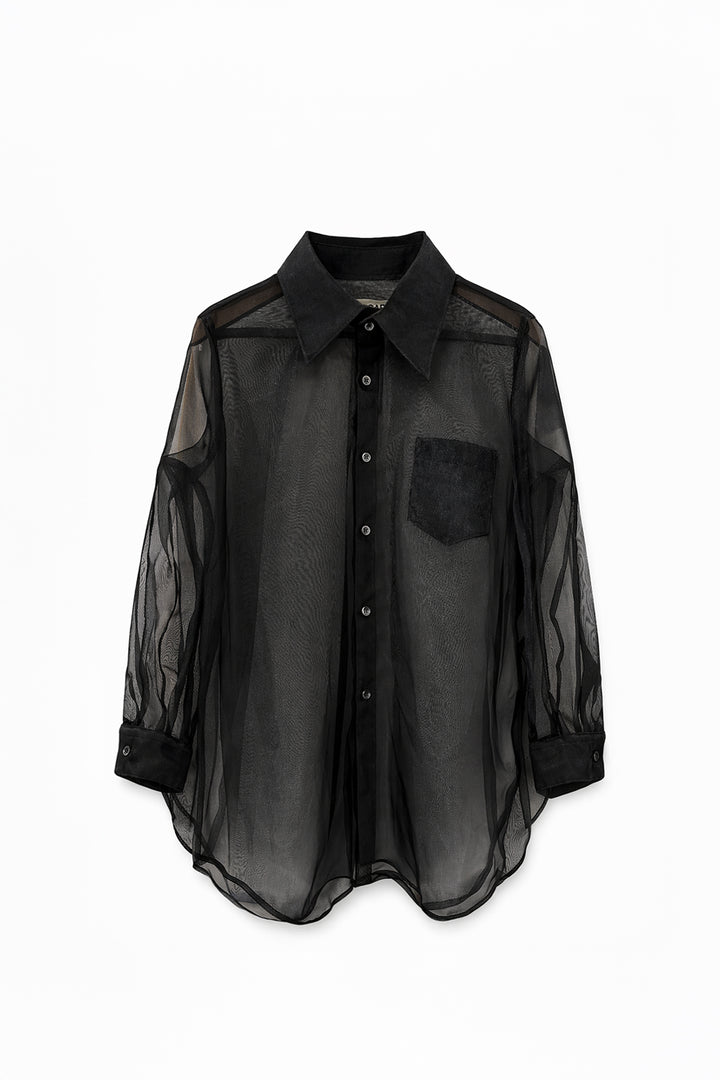 Poly Organza Shirt