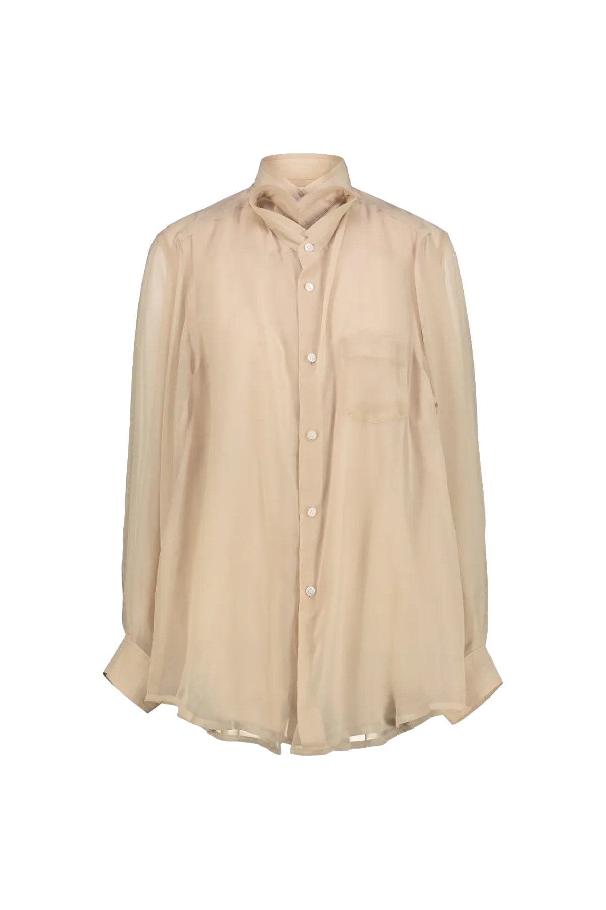 Double Layered Sheer Shirt