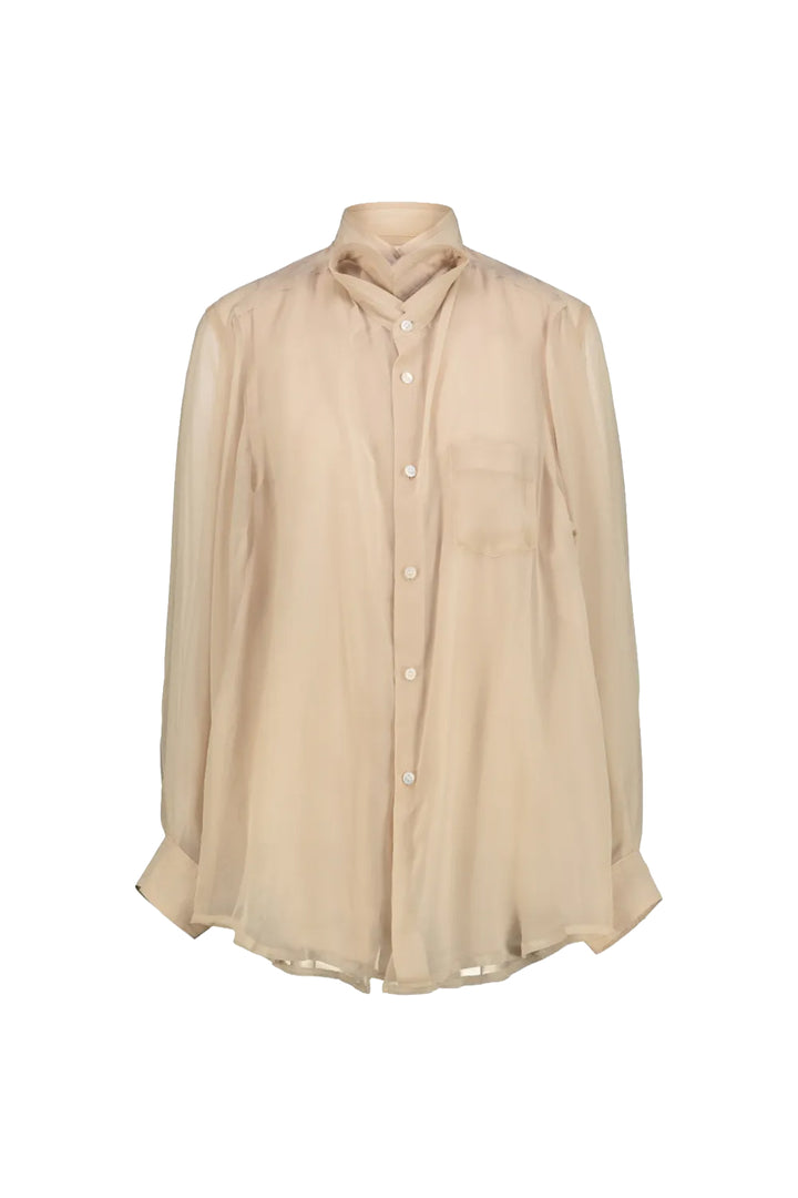 Double Layered Sheer Shirt