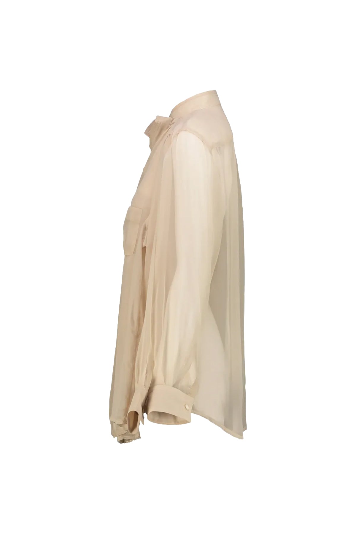 Double Layered Sheer Shirt