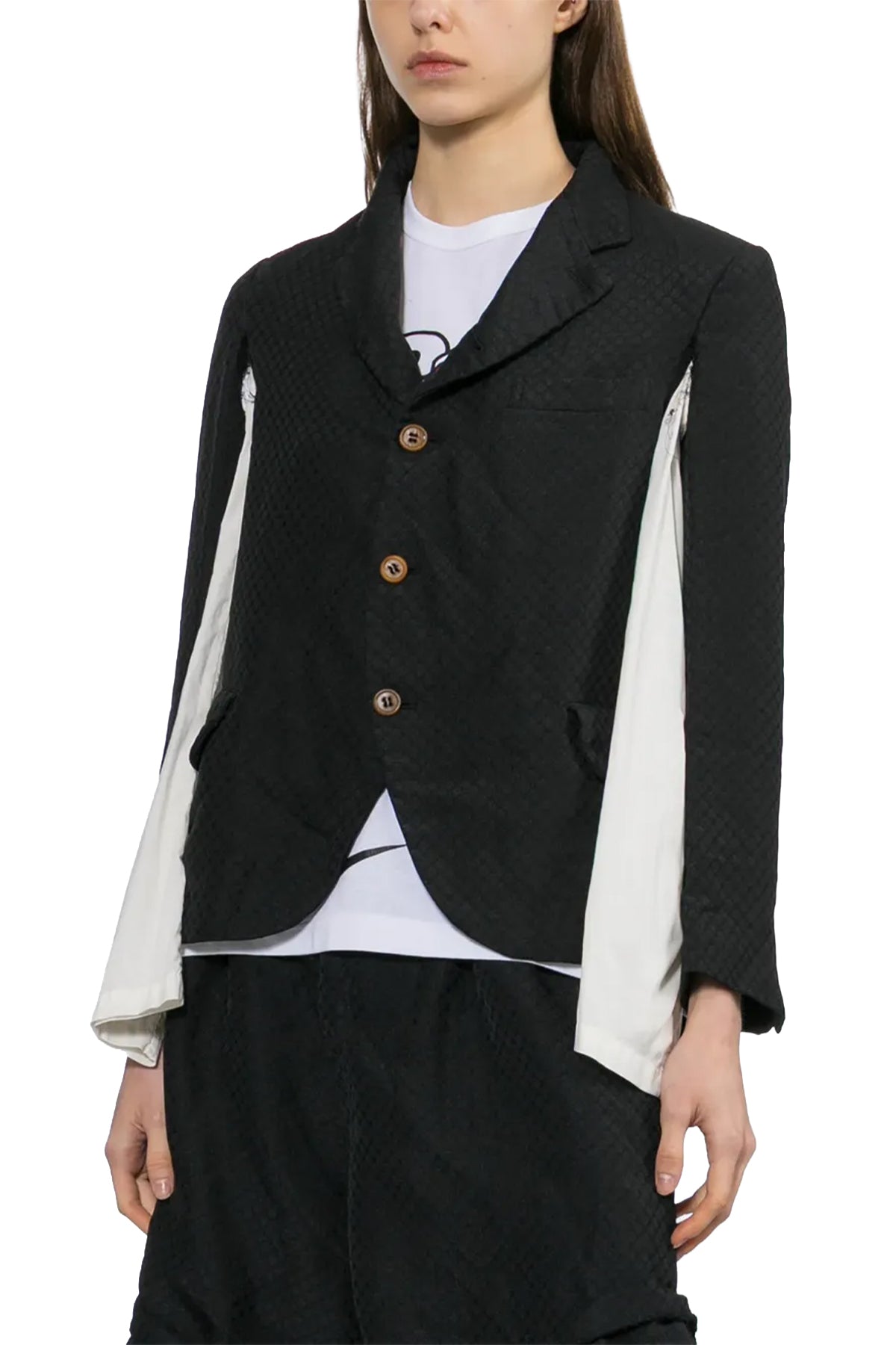 Textured Blazer