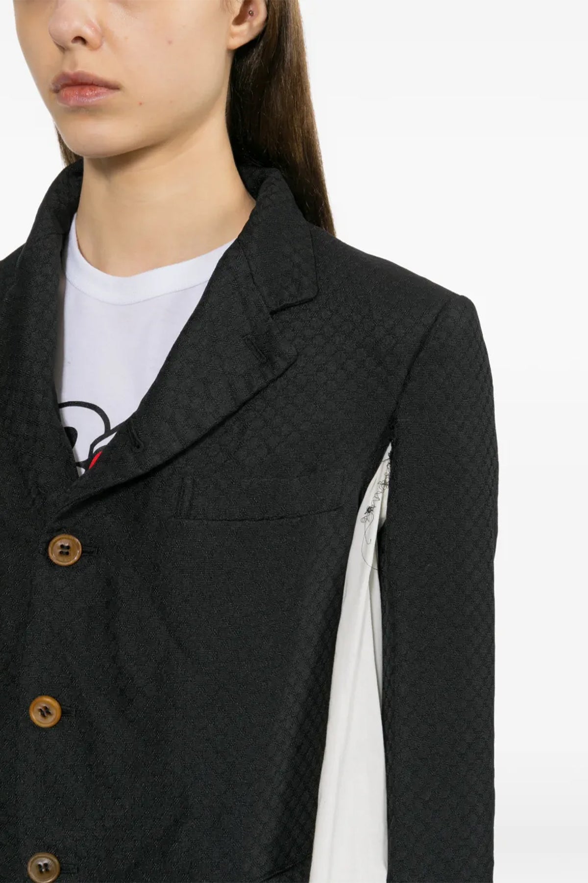 Textured Blazer