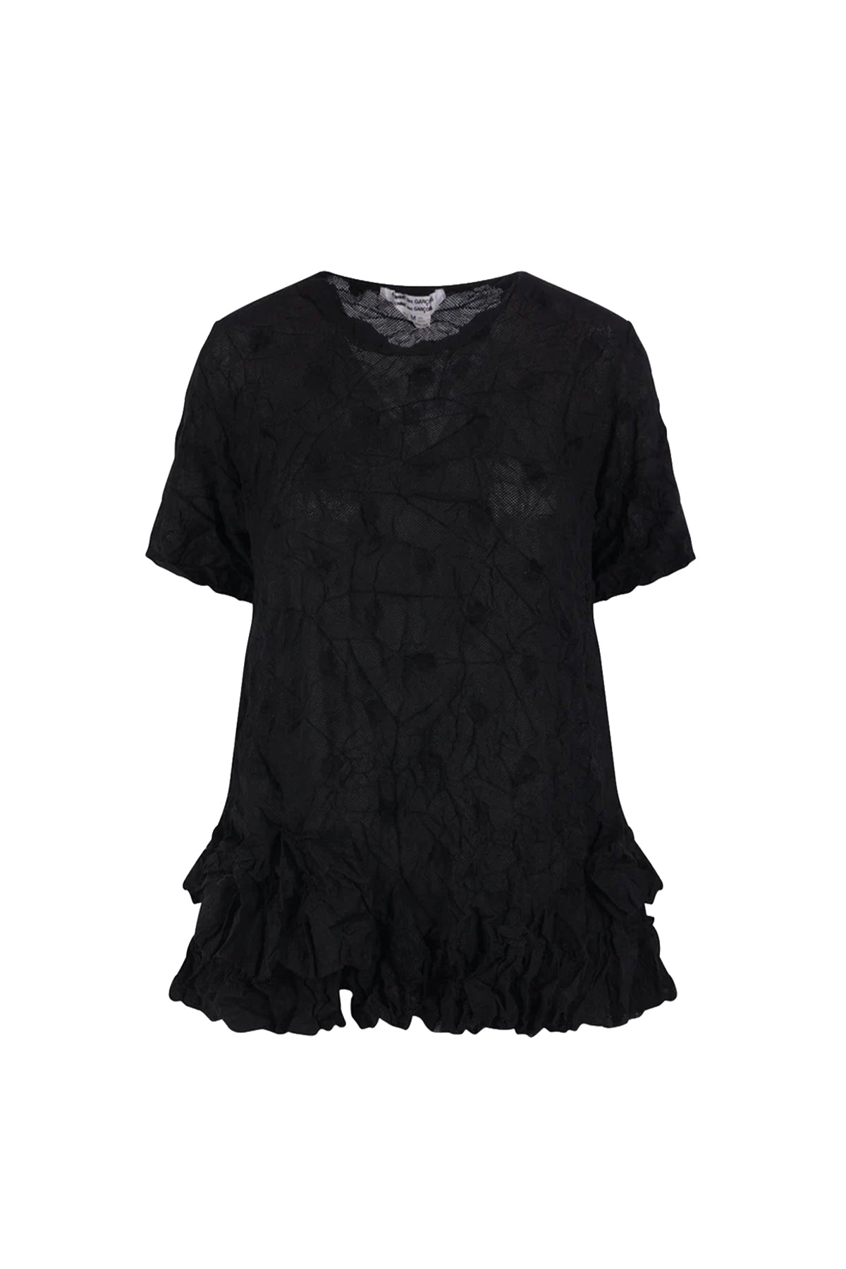 Crushed Flower Hem Tee