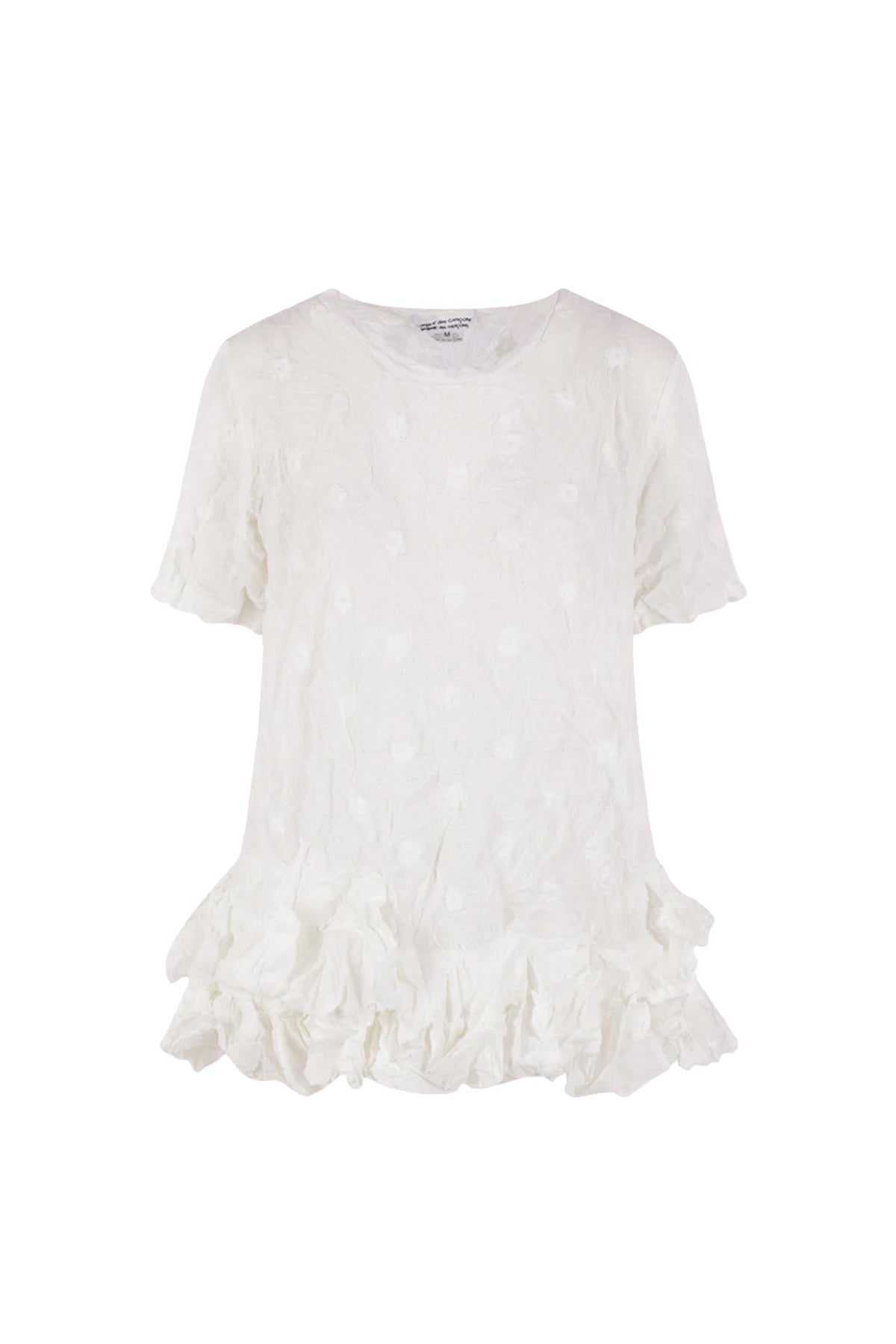 Crushed Flower Hem Tee