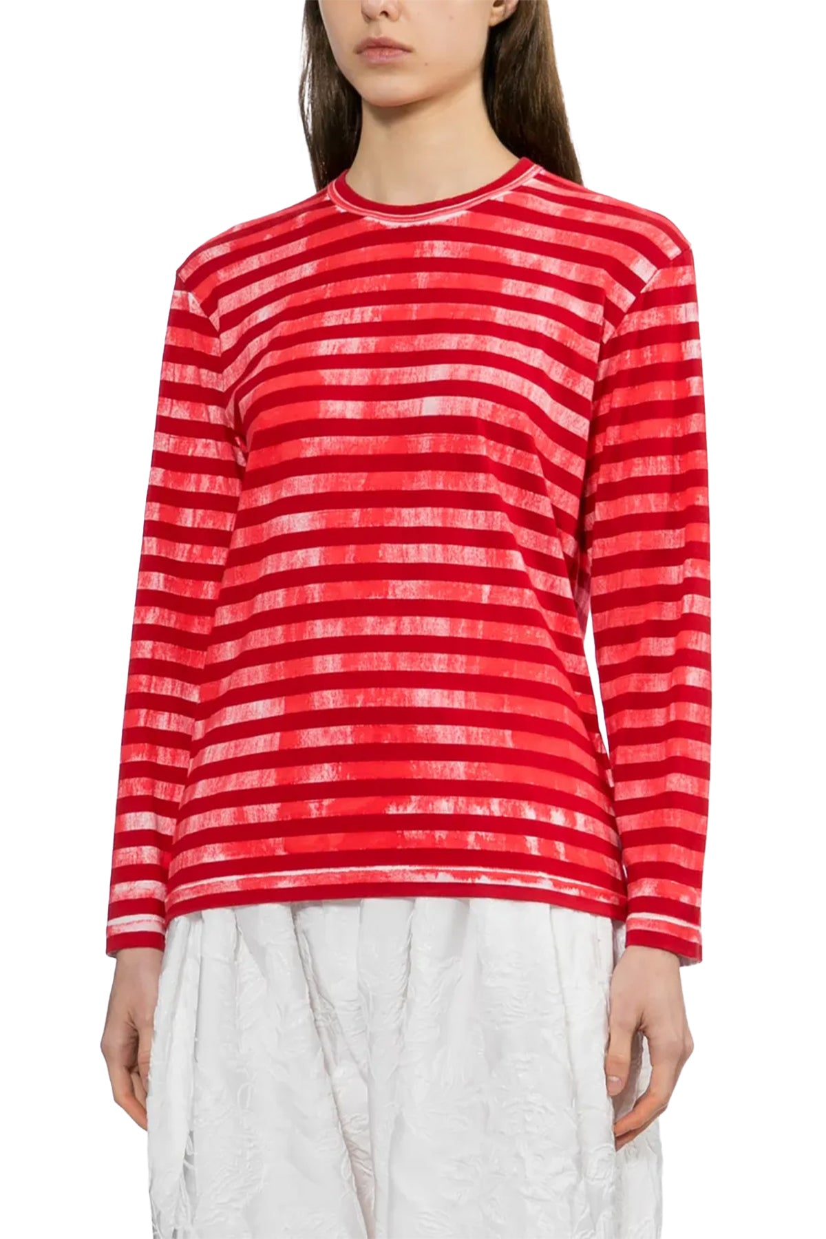 Distressed Stripe Tee