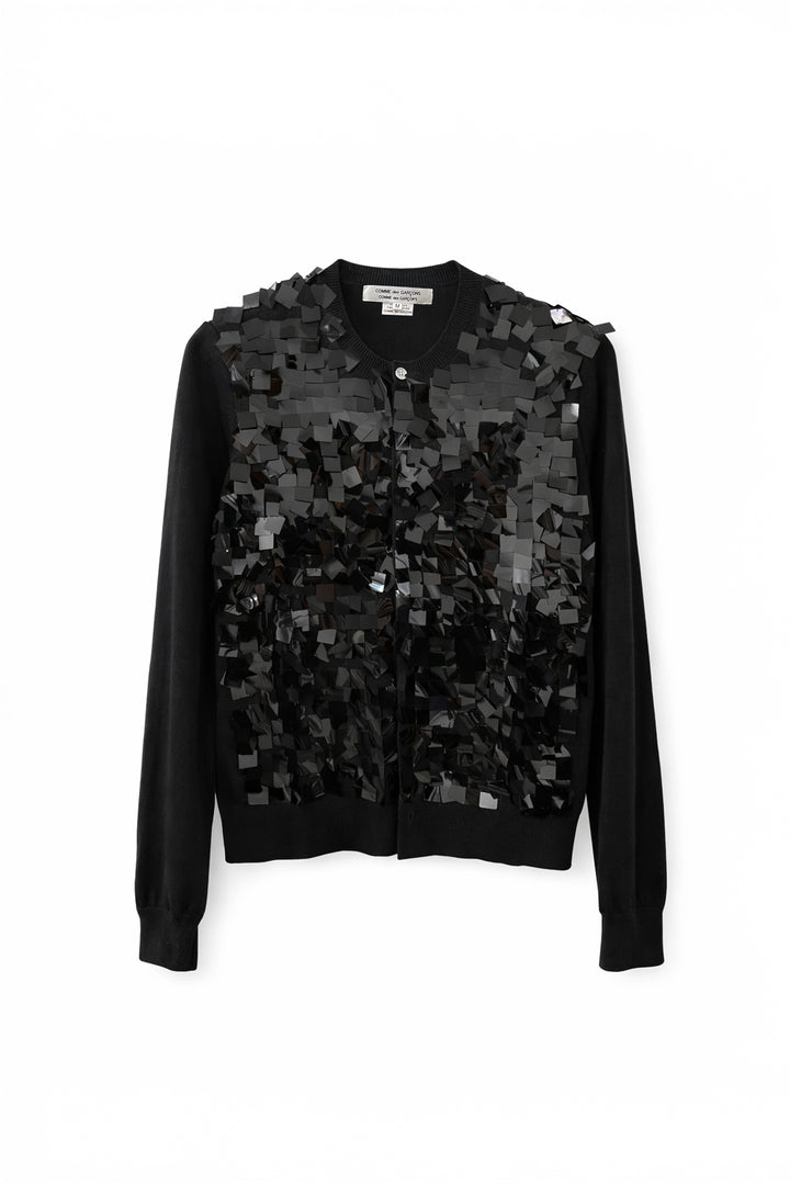 Square Sequin Cardigan