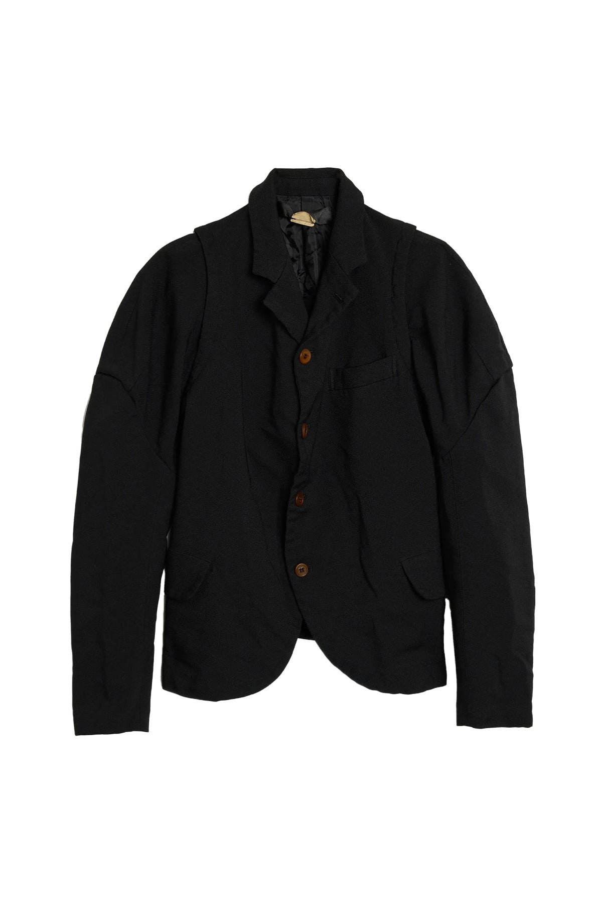 Flared Balloon Sleeve Jacket