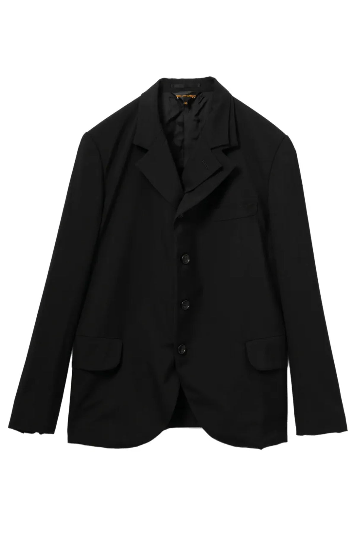 Douple Lapel Wool Blazer