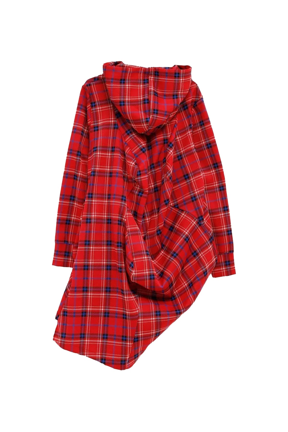Plaid Hooded Tunic