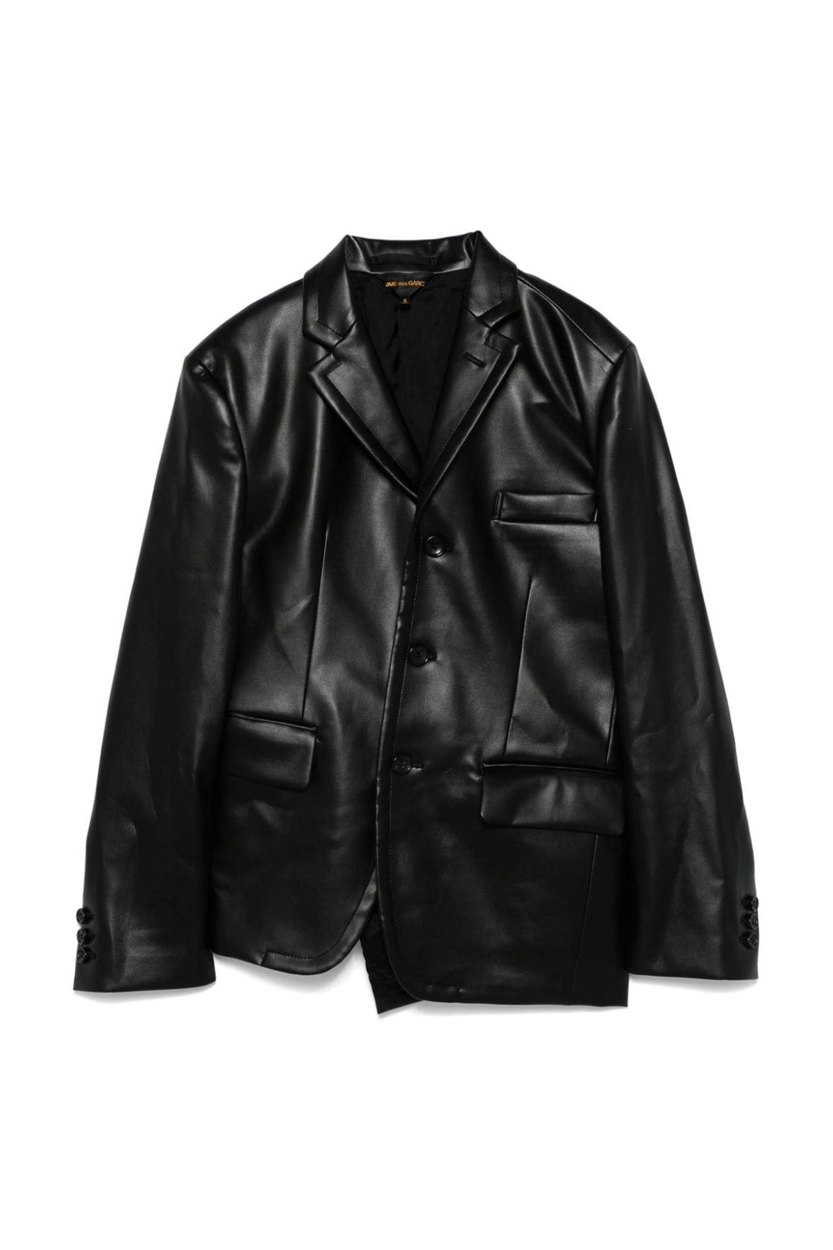 Pleather Blazer