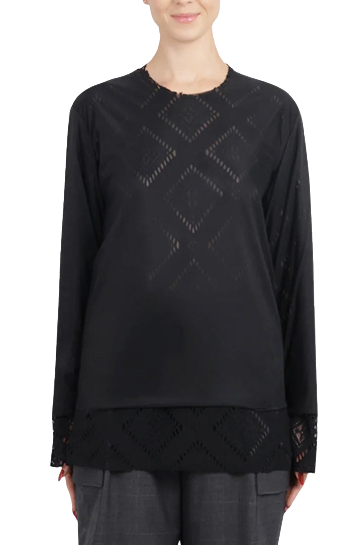 Simple Lace Underlay Tee